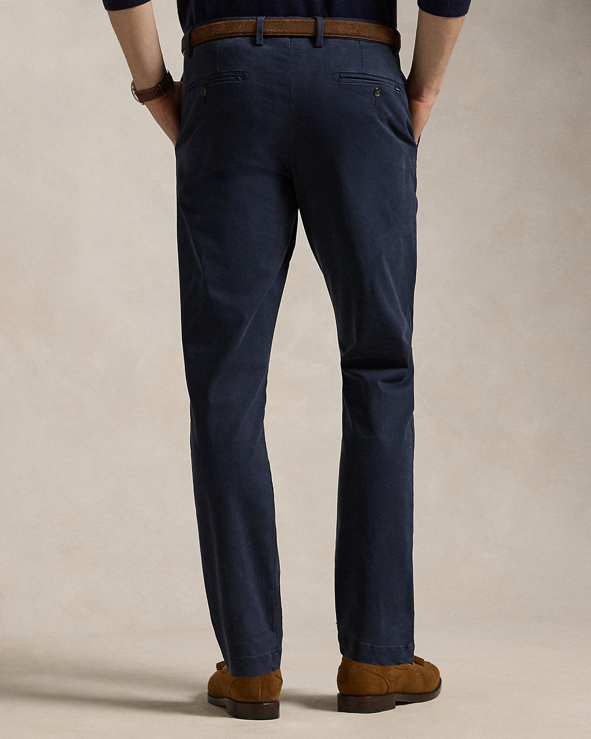 Ralph Lauren Jarrett Stretch Slim Fit Sateen Pant
