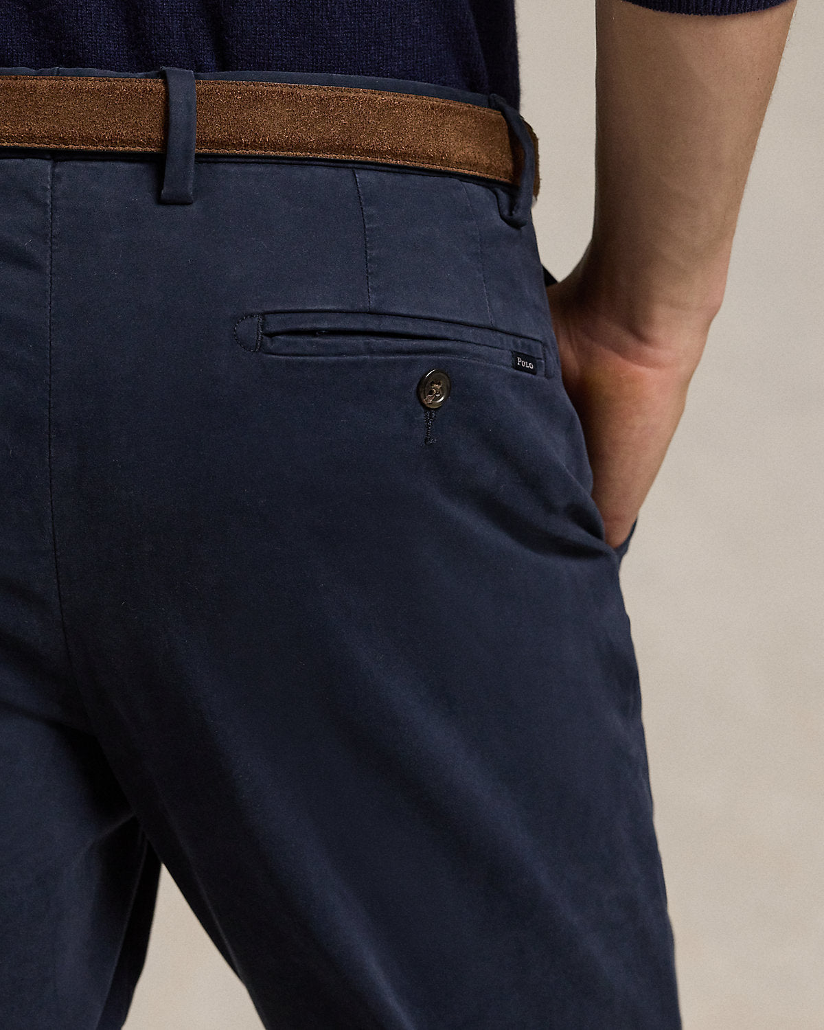 Ralph Lauren Jarrett Stretch Slim Fit Sateen Pant