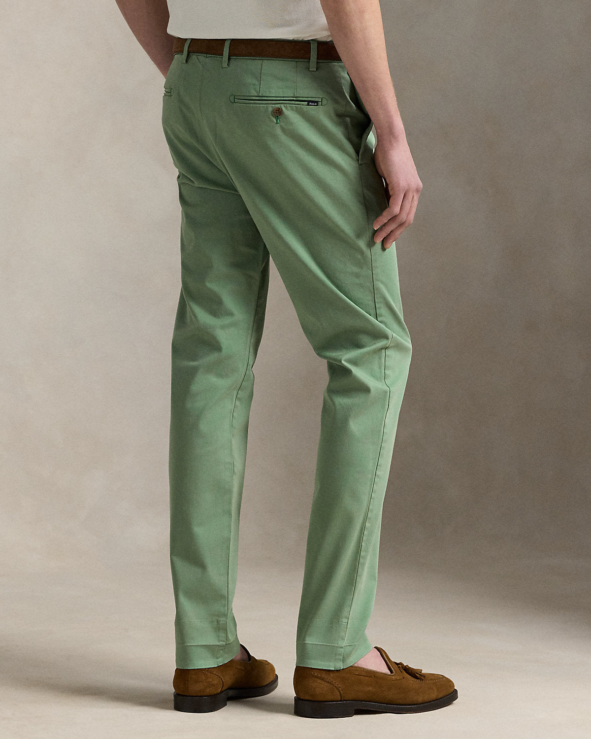 Ralph Lauren Jarrett Stretch Slim Fit Sateen Pant