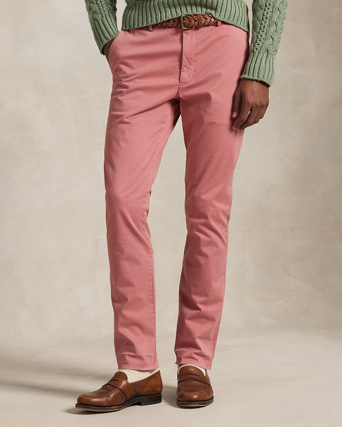 Ralph Lauren Jarrett Stretch Slim Fit Sateen Pant