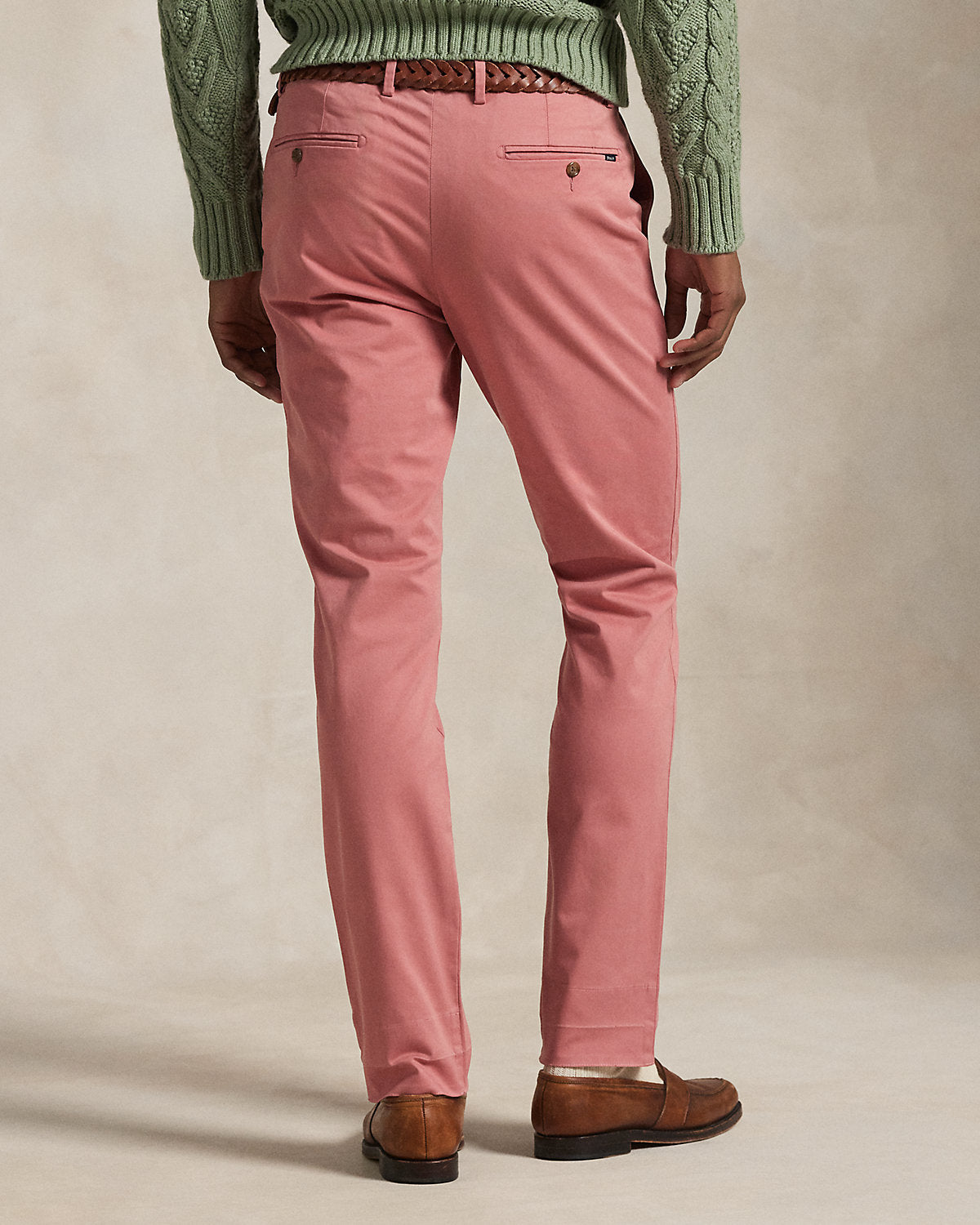 Ralph Lauren Jarrett Stretch Slim Fit Sateen Pant