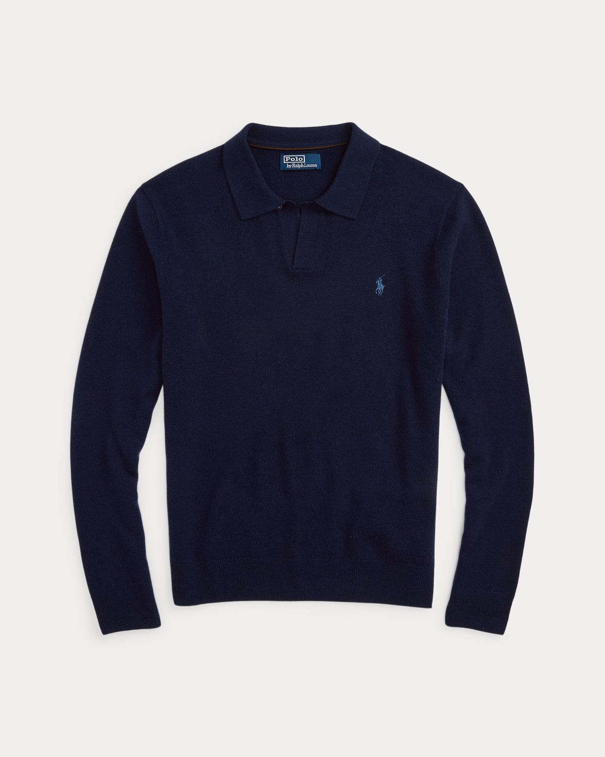 Ralph Lauren Wool JohnnyCollar Sweater