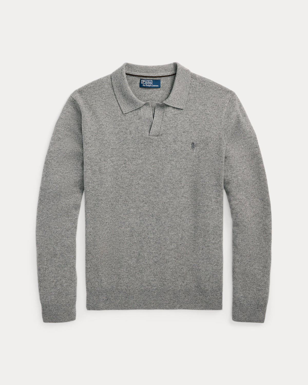 Ralph Lauren Wool JohnnyCollar Sweater