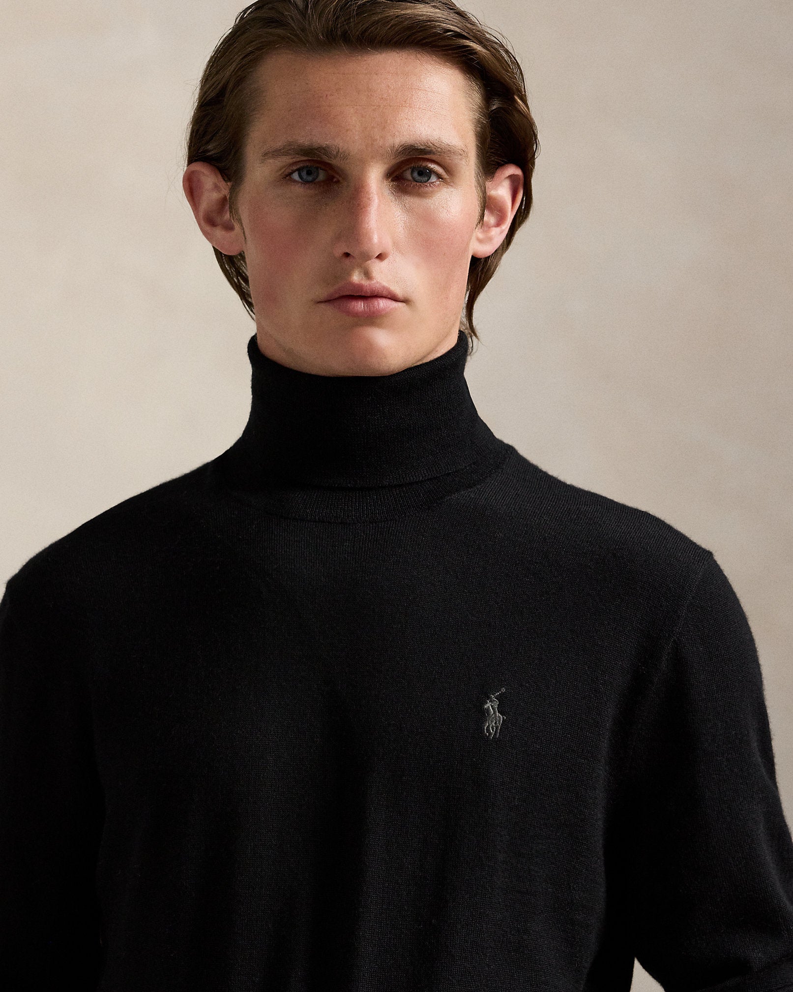 Ralph Lauren Washable Wool Turtleneck Sweater