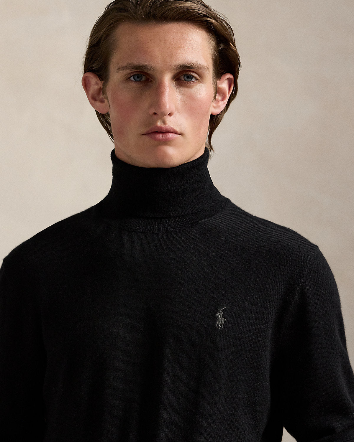 Ralph Lauren Washable Wool Turtleneck Sweater