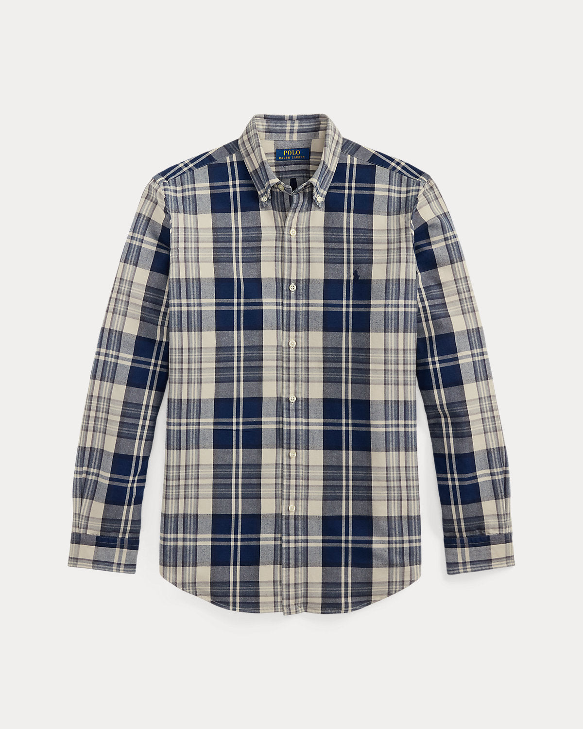 Ralph Lauren Classic Fit Plaid Brushed Oxford Shirt