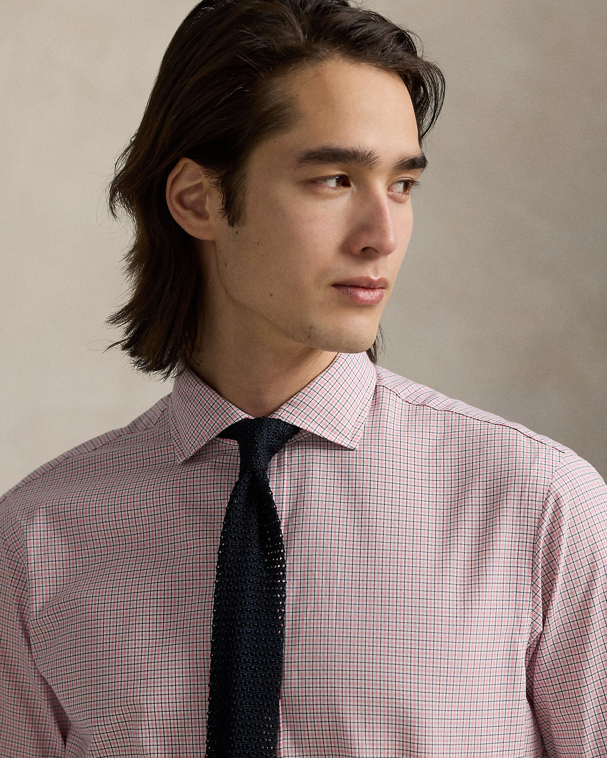 Ralph Lauren Classic Fit Glen Plaid Poplin Shirt