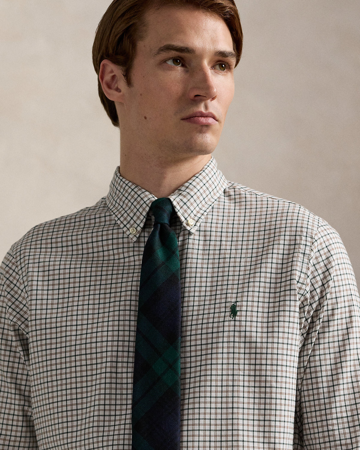 Ralph Lauren Classic Fit Plaid Twill Shirt
