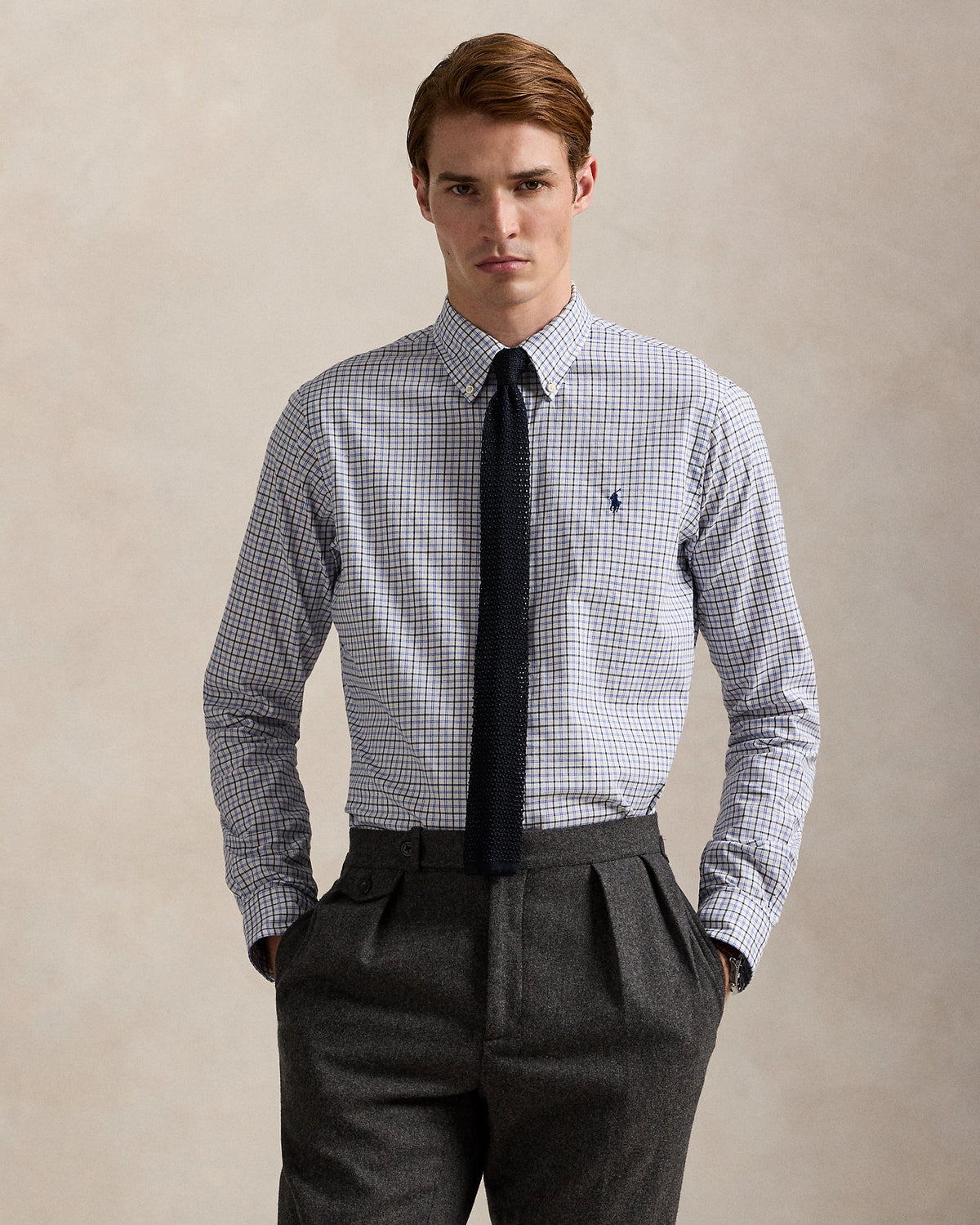 Ralph Lauren Classic Fit Plaid Twill Shirt