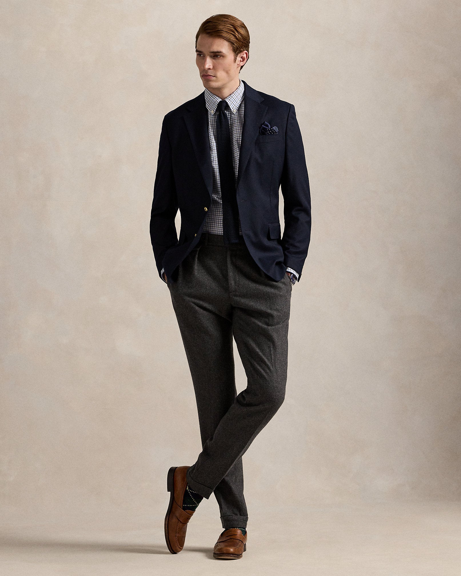 Ralph Lauren Classic Fit Plaid Twill Shirt