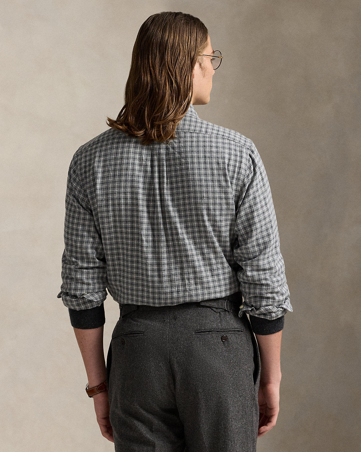 Ralph Lauren Classic Fit Plaid Twill Shirt