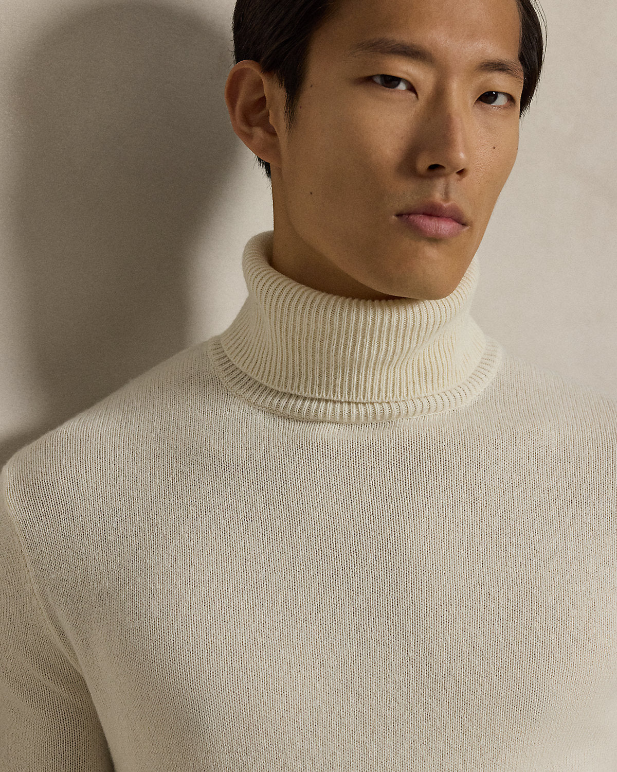 Ralph Lauren WoolCotton Turtleneck Sweater