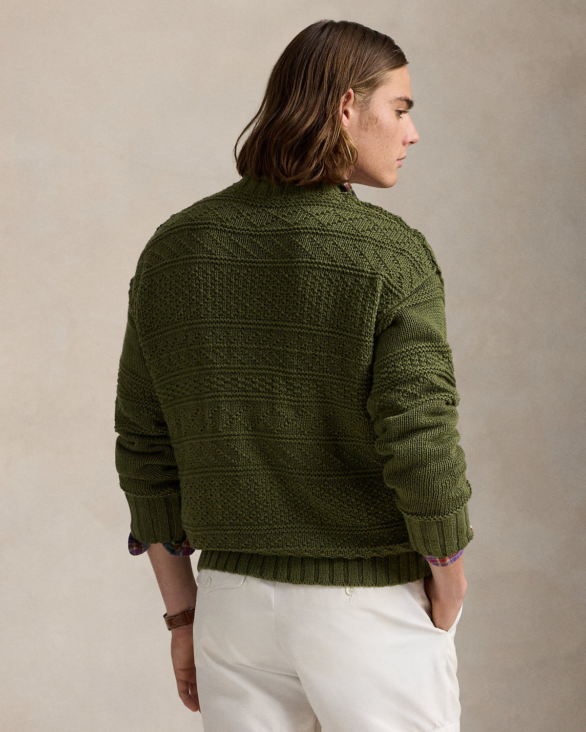 Ralph Lauren Textured LinenCotton Sweater
