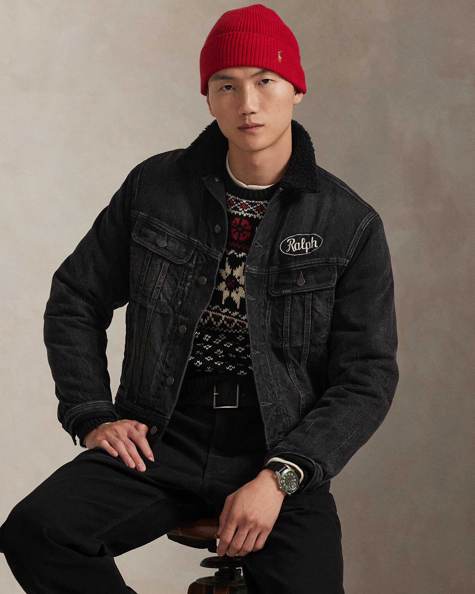 Ralph Lauren Relaxed FleeceLined Trucker Jacket