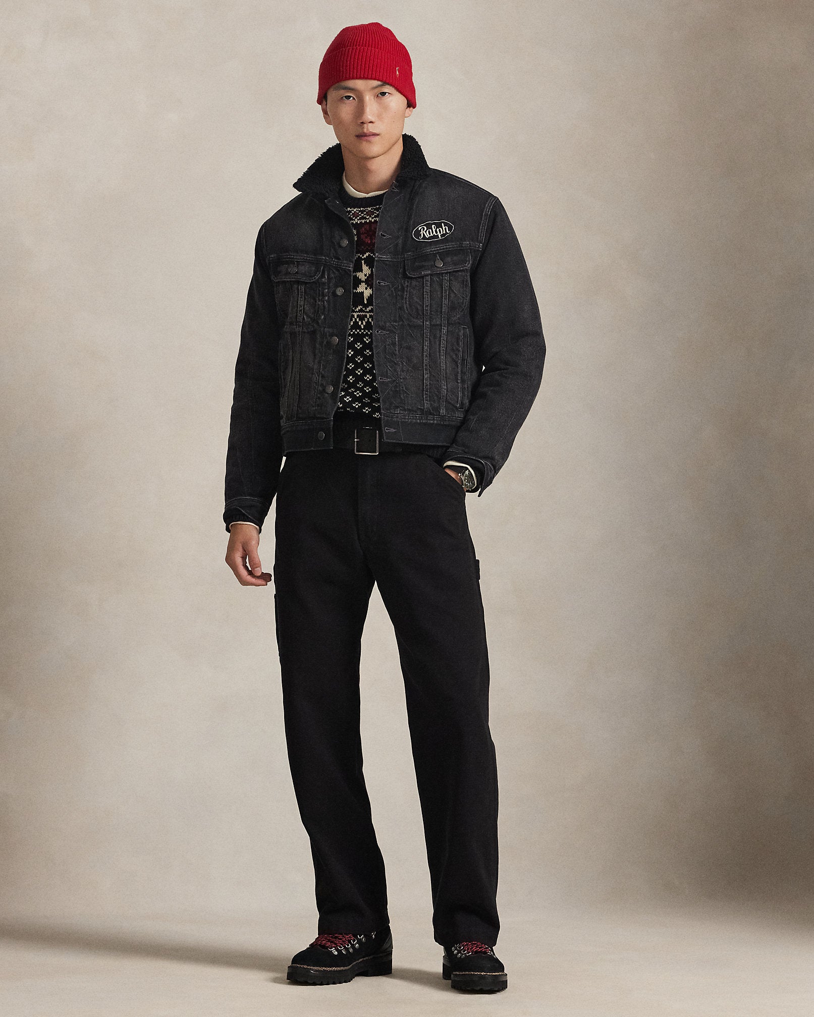 Ralph Lauren Relaxed FleeceLined Trucker Jacket