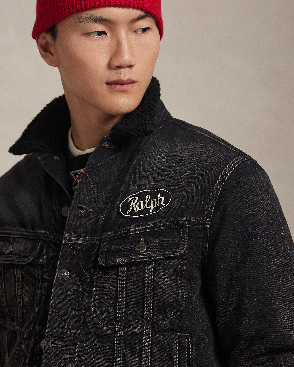 Ralph Lauren Relaxed FleeceLined Trucker Jacket