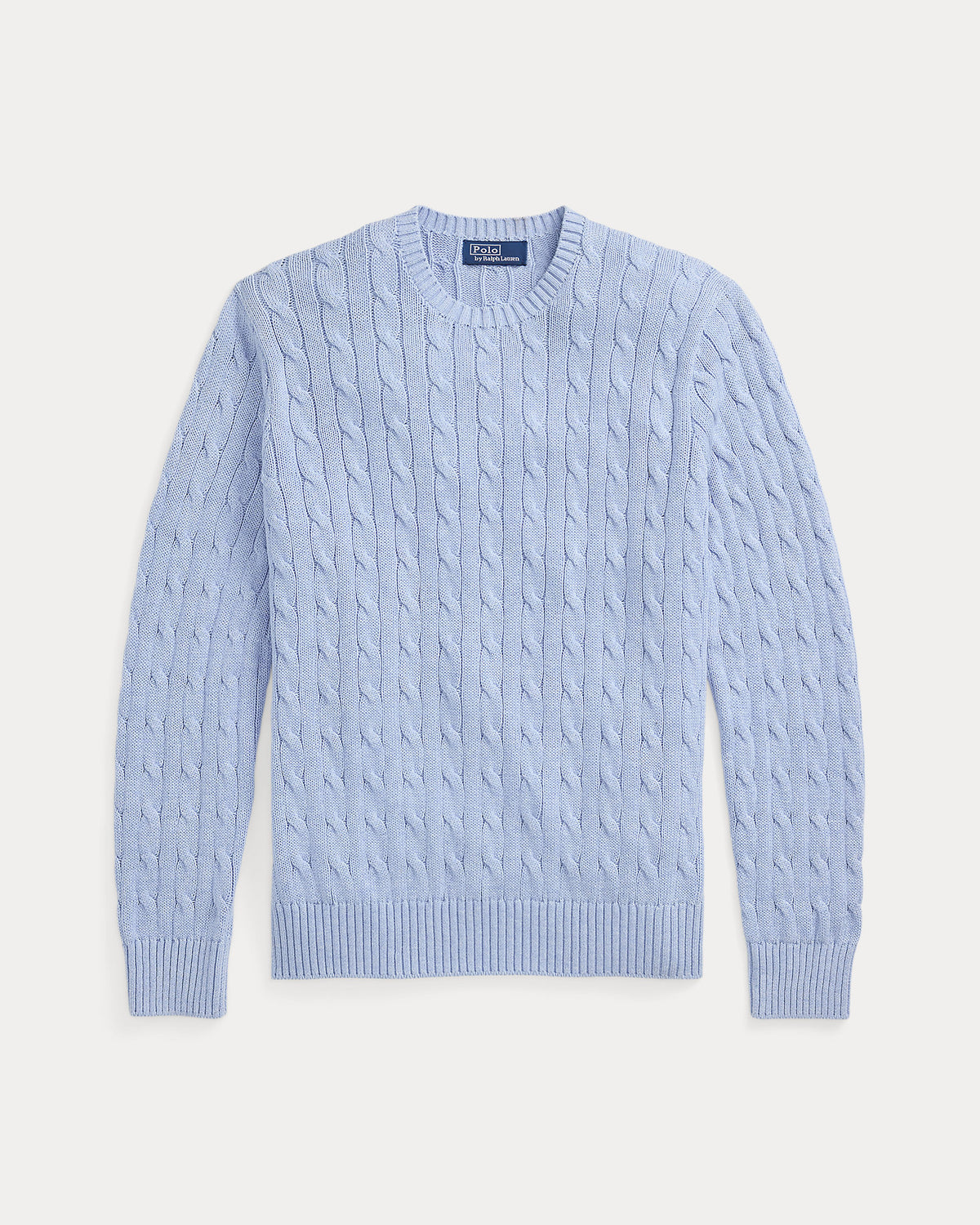 Ralph Lauren CableKnit Cotton Crewneck Sweater