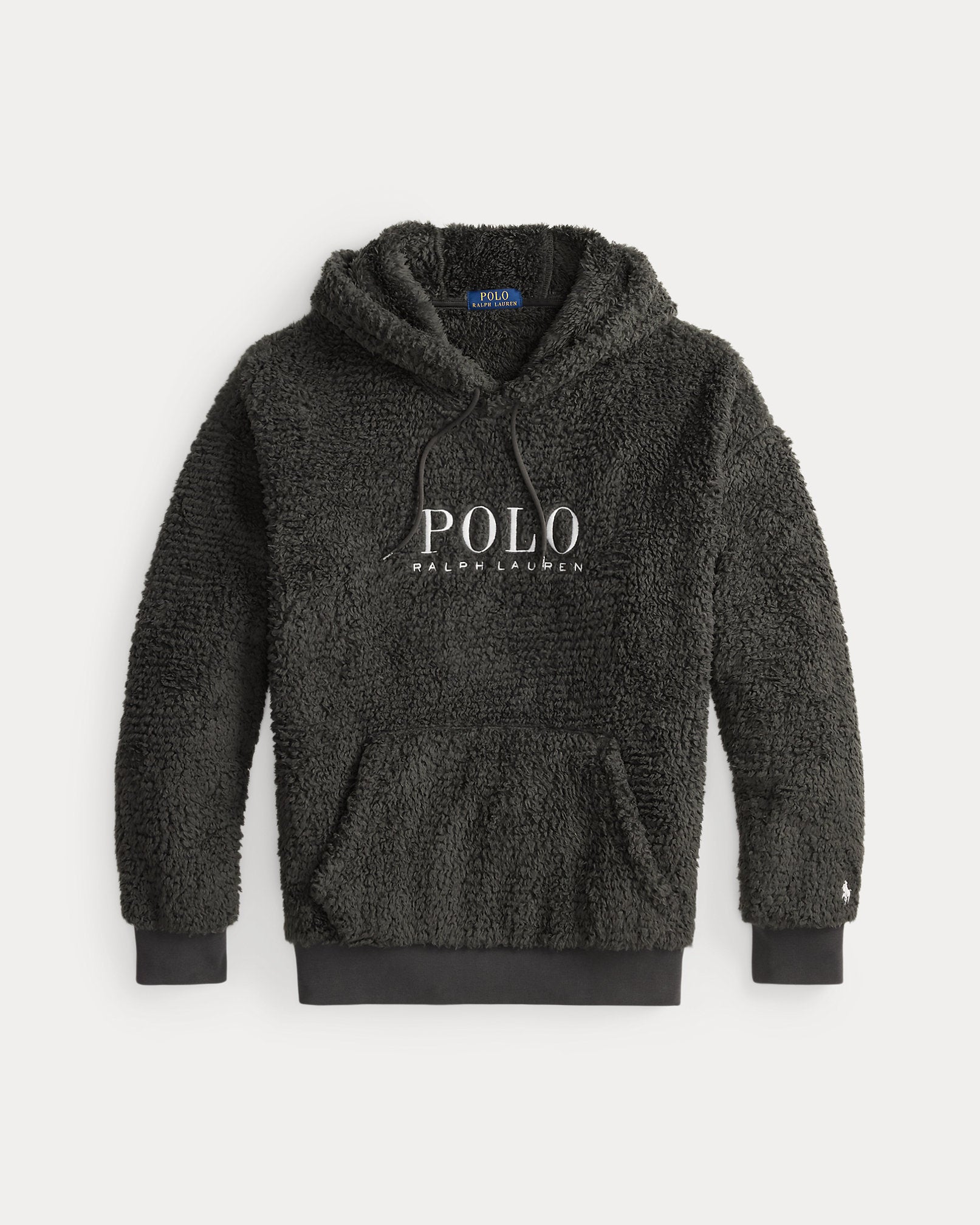 Ralph Lauren Logo Pile Fleece Hoodie