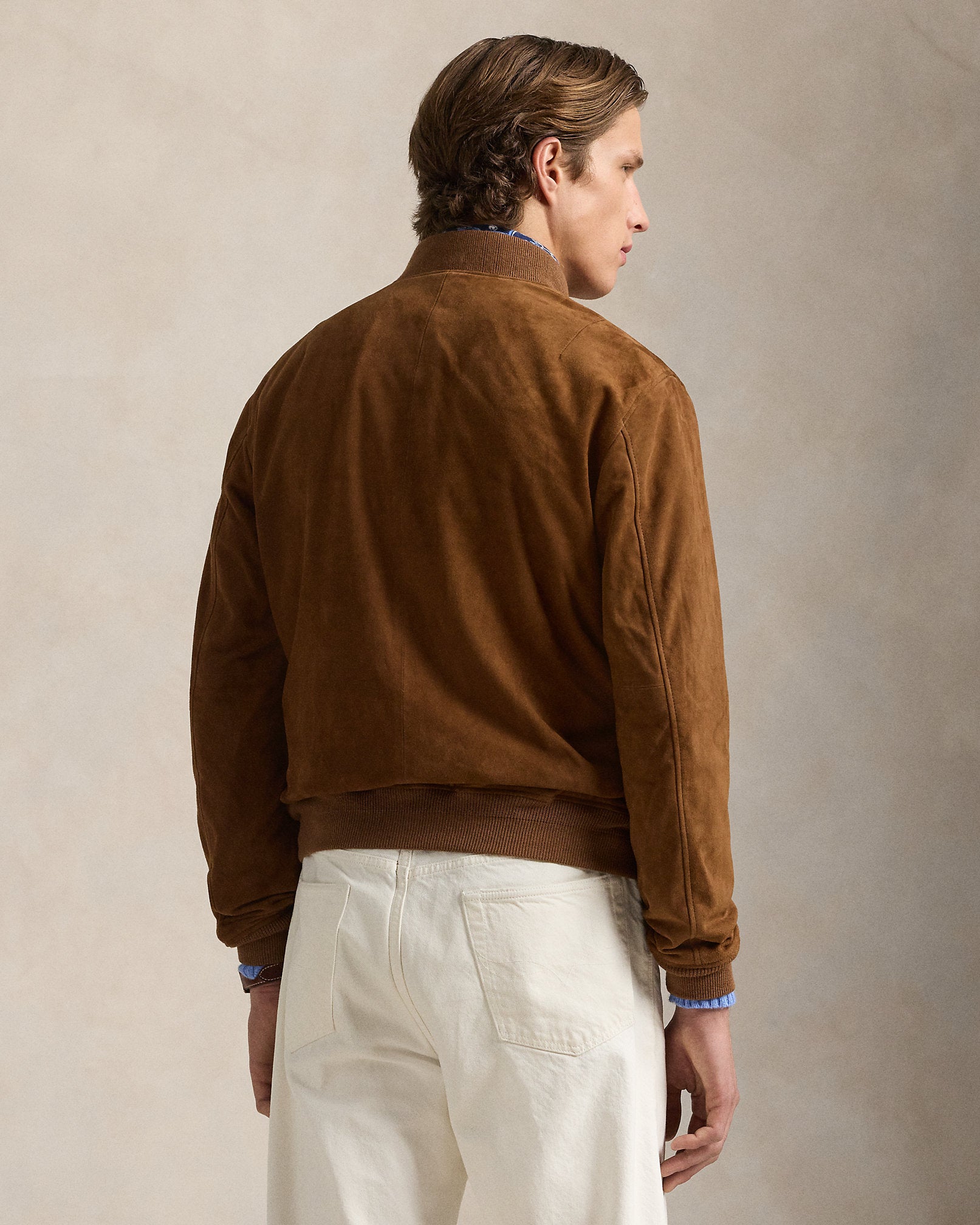 Ralph Lauren Suede Flight Jacket