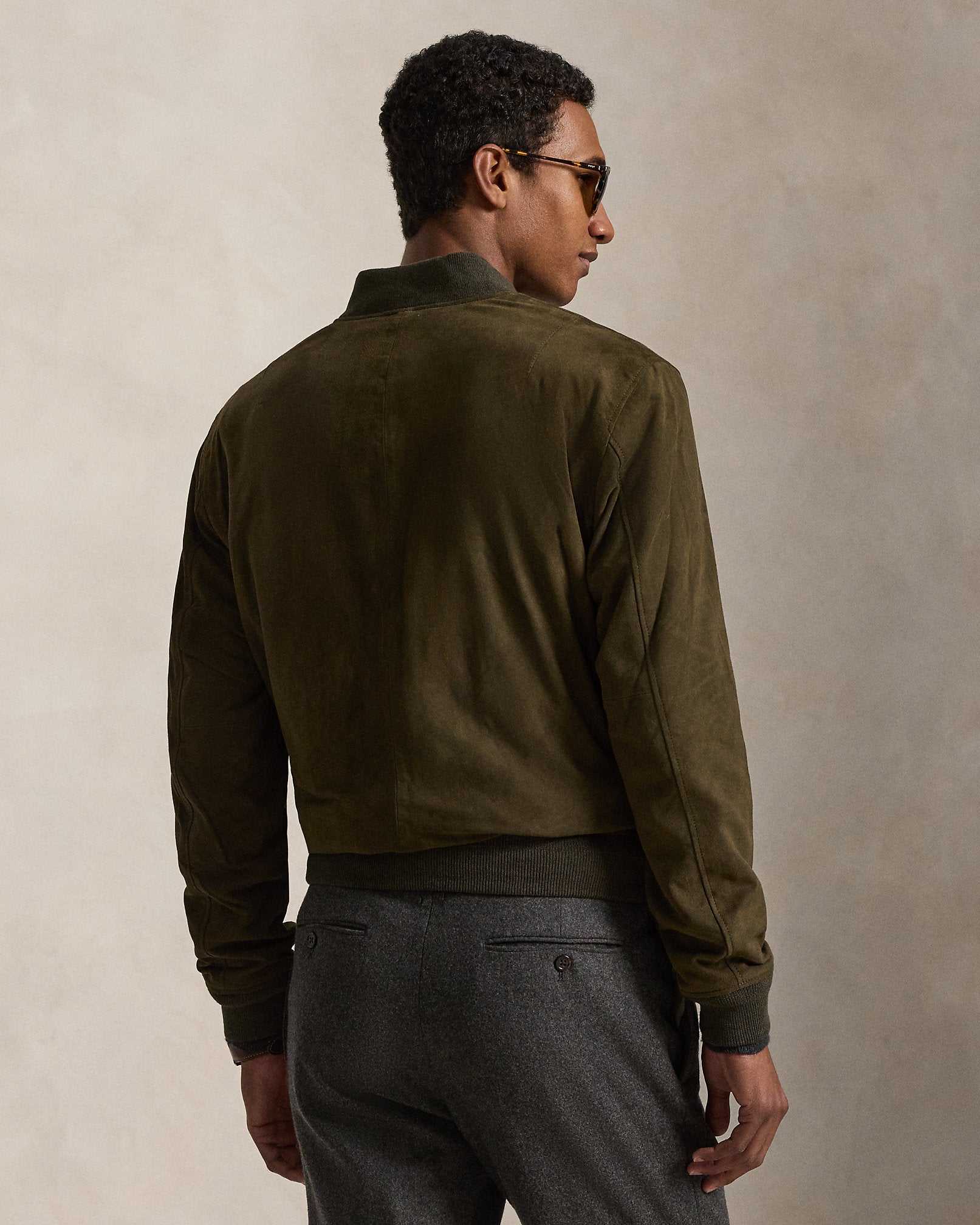Ralph Lauren Suede Flight Jacket