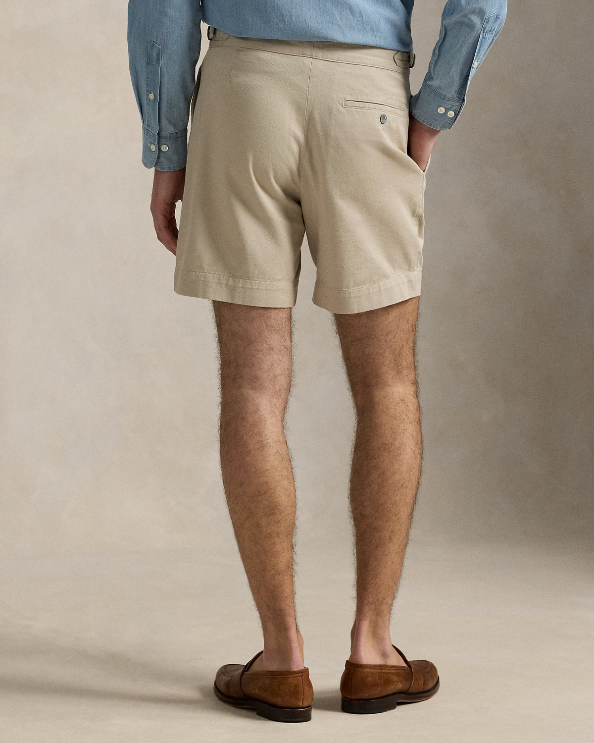 Ralph Lauren 7Inch Relaxed Fit Pleated Twill Short