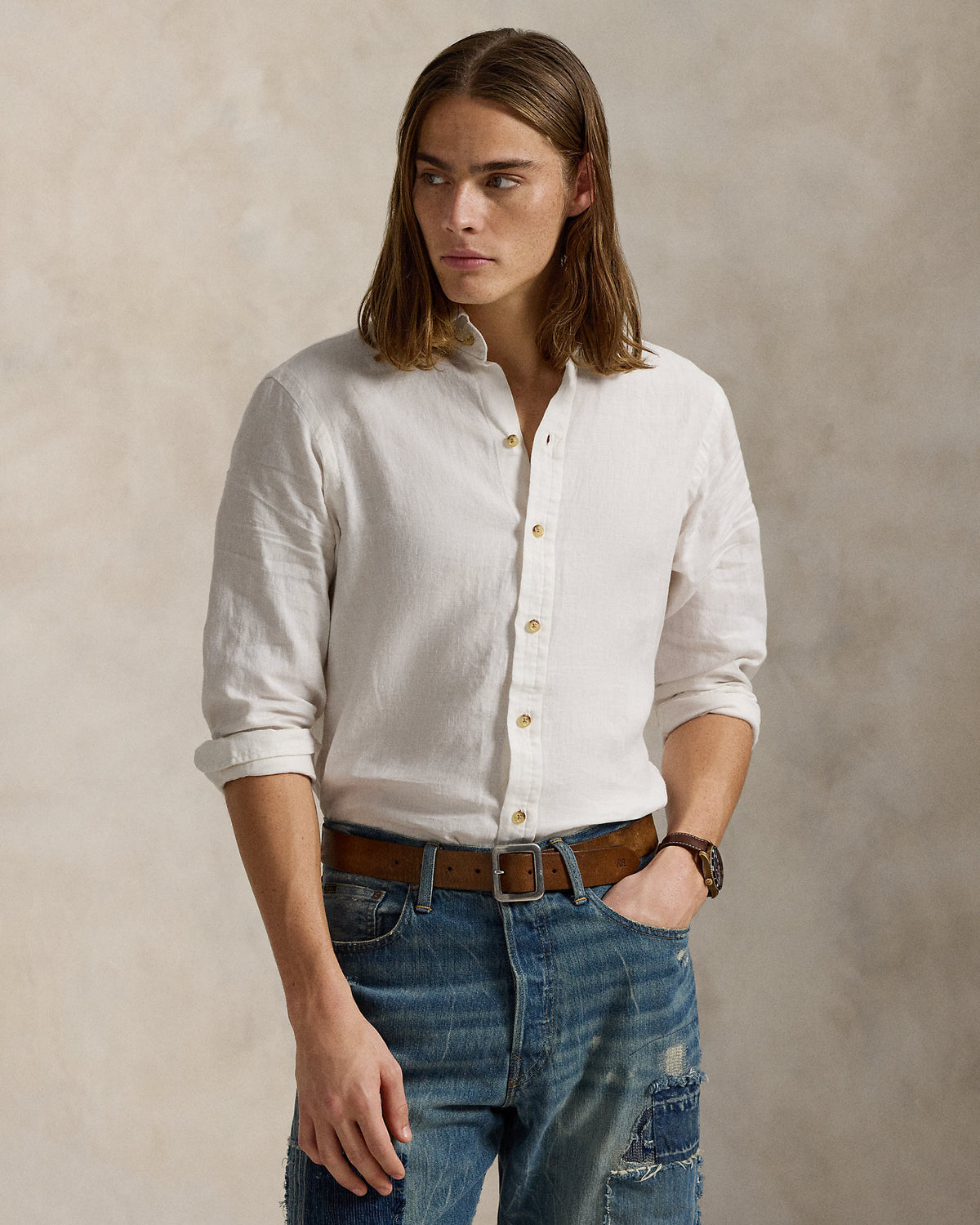 Ralph Lauren Classic Fit Linen Shirt