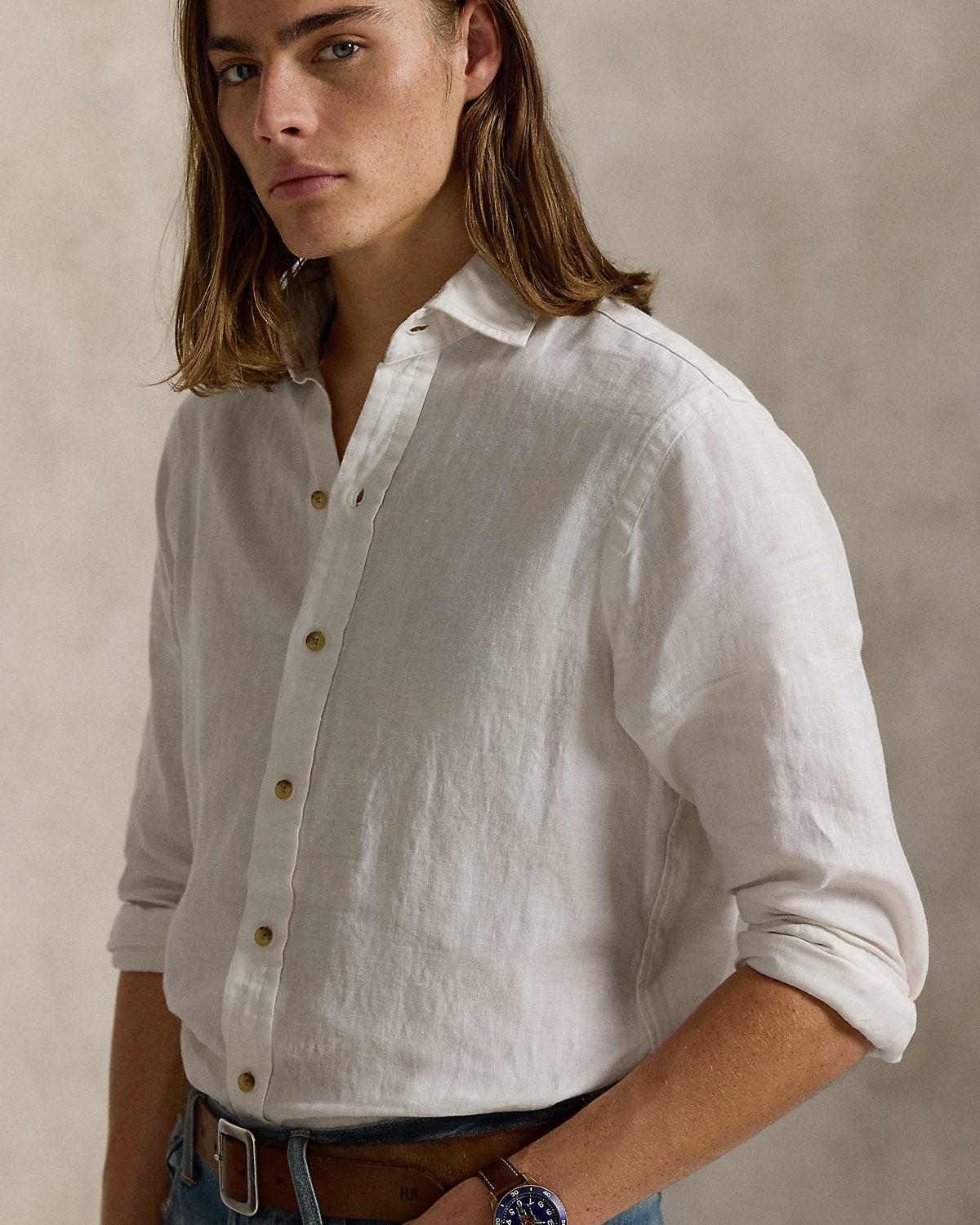 Ralph Lauren Classic Fit Linen Shirt