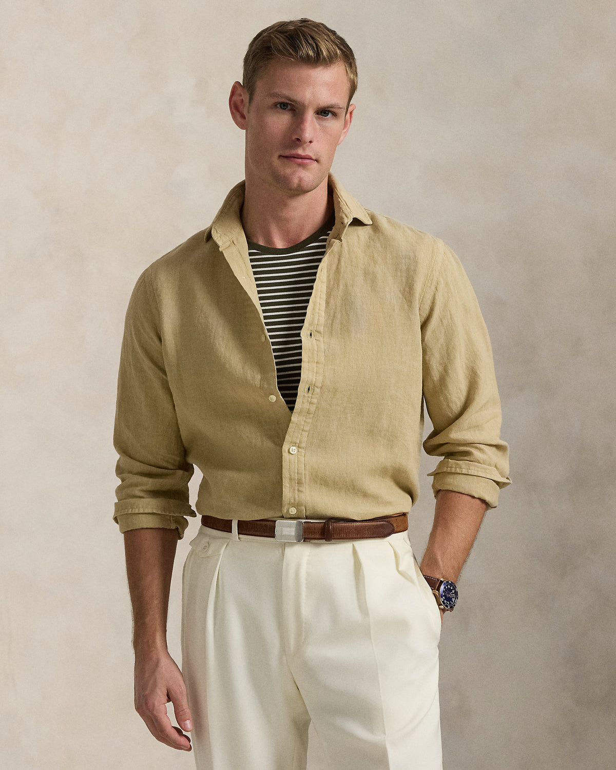 Ralph Lauren Classic Fit Linen Shirt