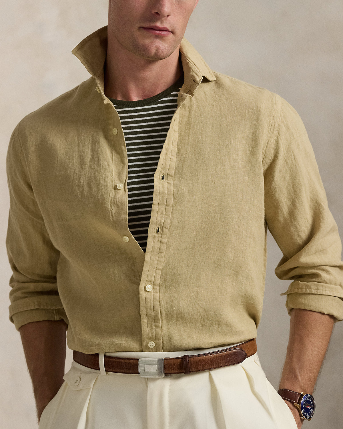Ralph Lauren Classic Fit Linen Shirt