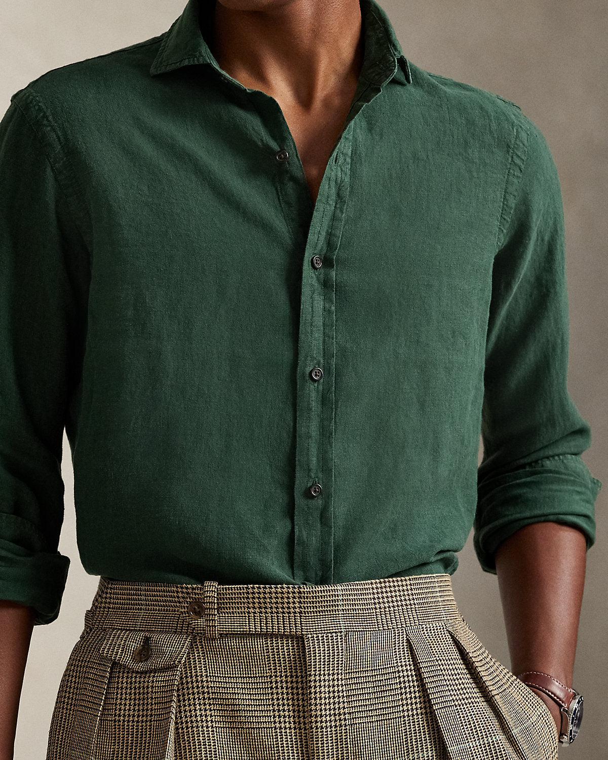 Ralph Lauren Classic Fit Linen Shirt