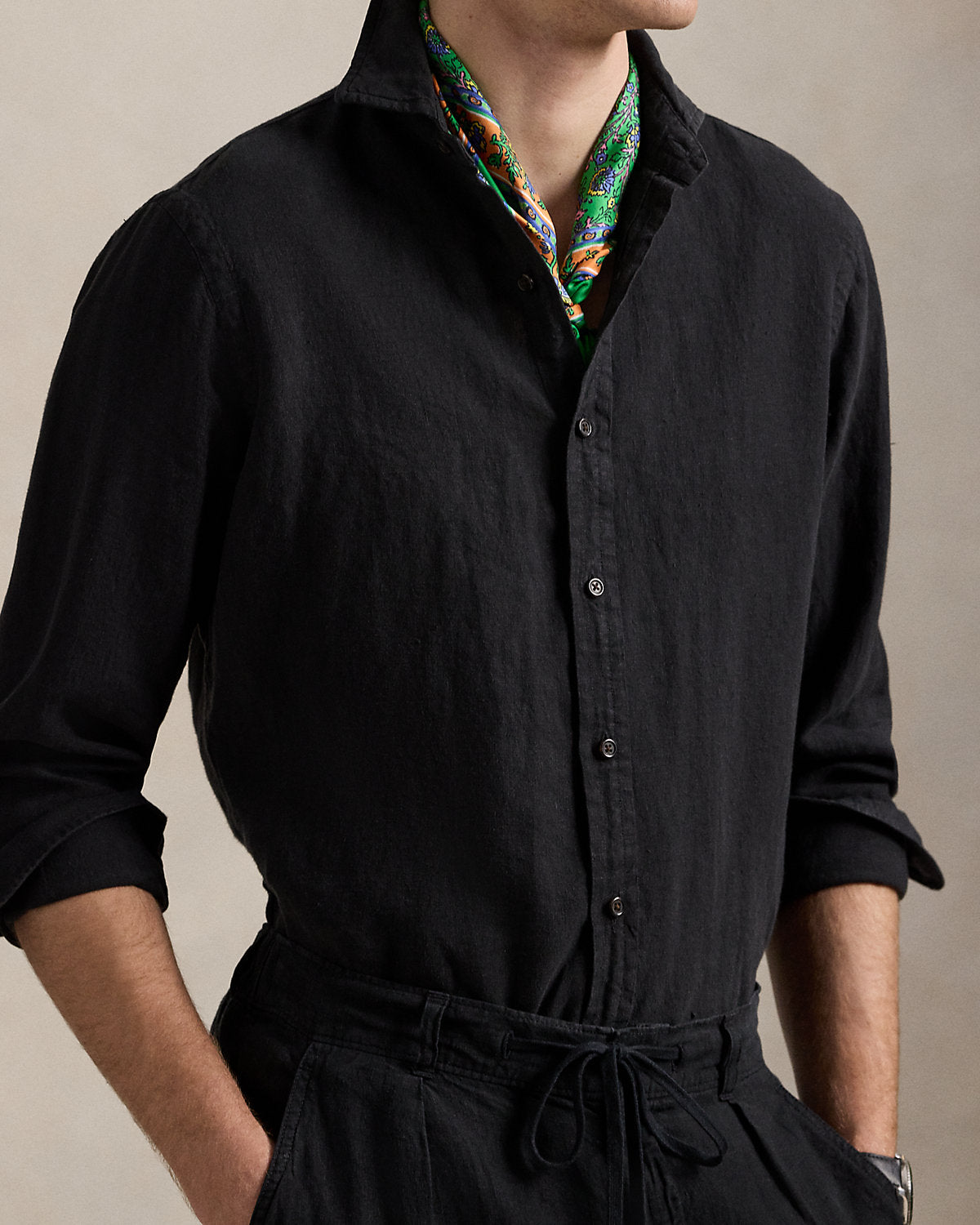 Ralph Lauren Classic Fit Linen Shirt