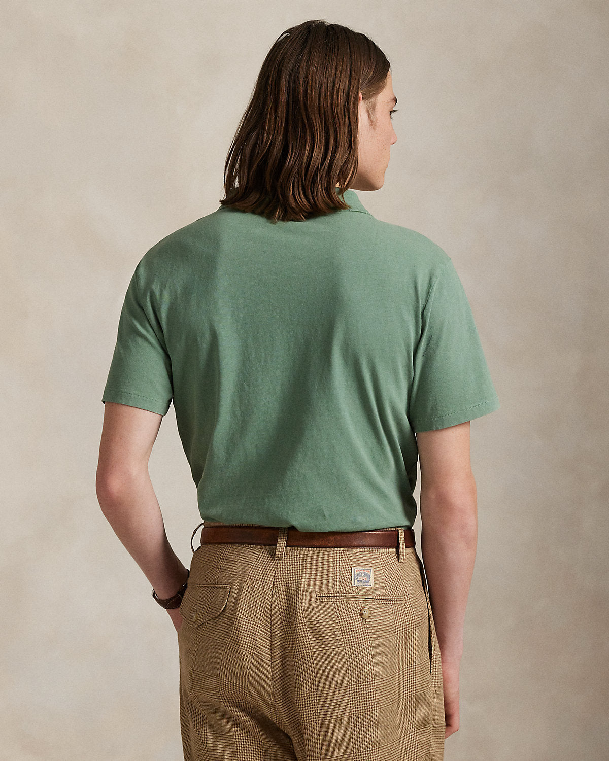 Ralph Lauren Standard Fit CottonLinen Polo Shirt