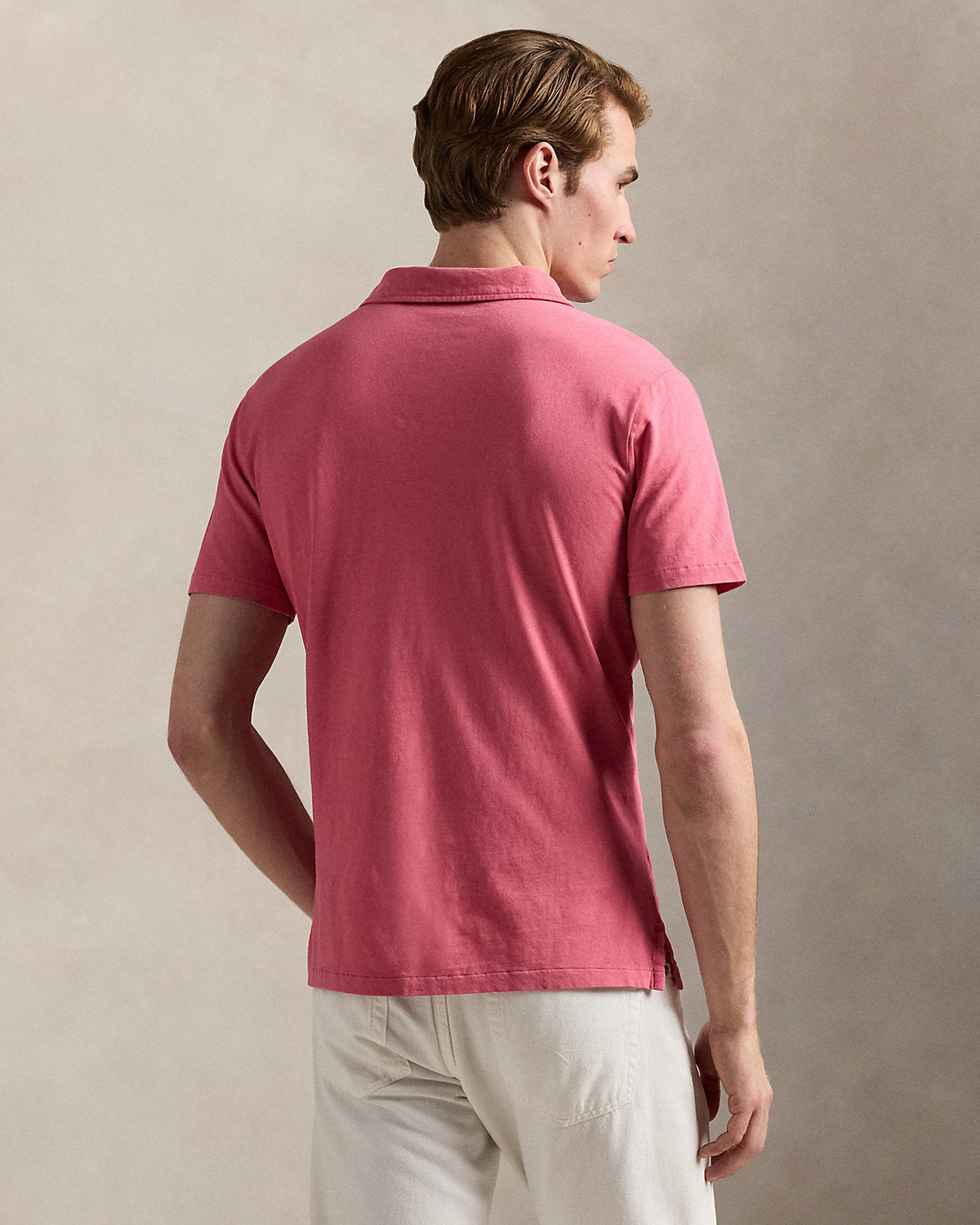Ralph Lauren Standard Fit CottonLinen Polo Shirt
