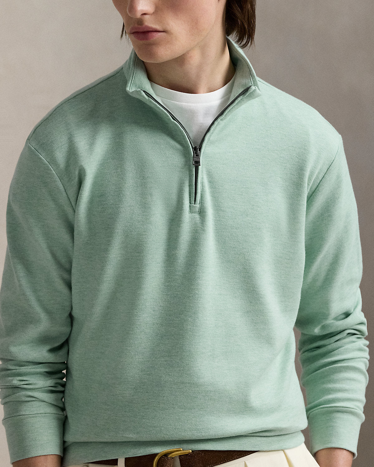 Ralph Lauren Textured QuarterZip Pullover