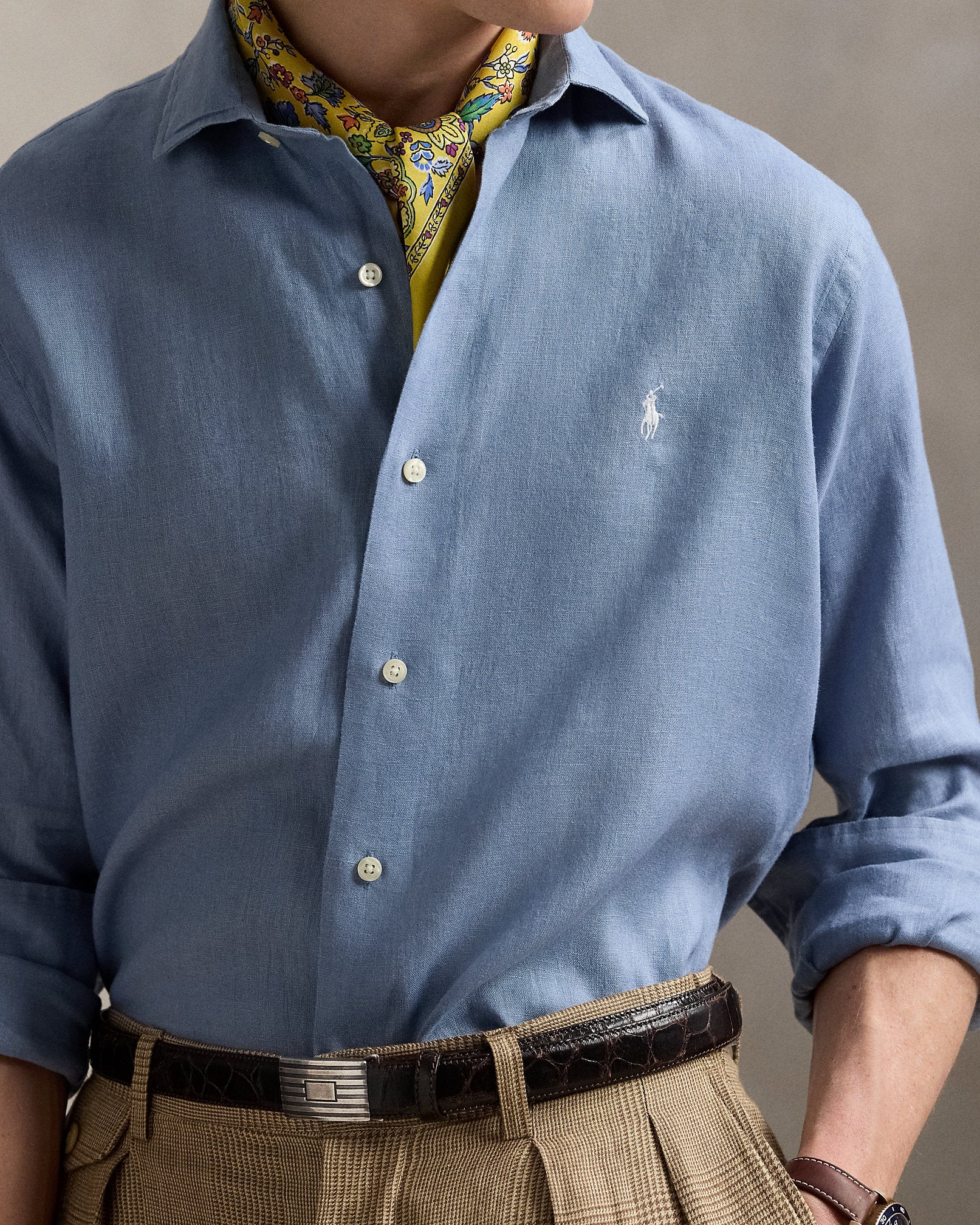 Ralph Lauren Classic Fit Linen Shirt