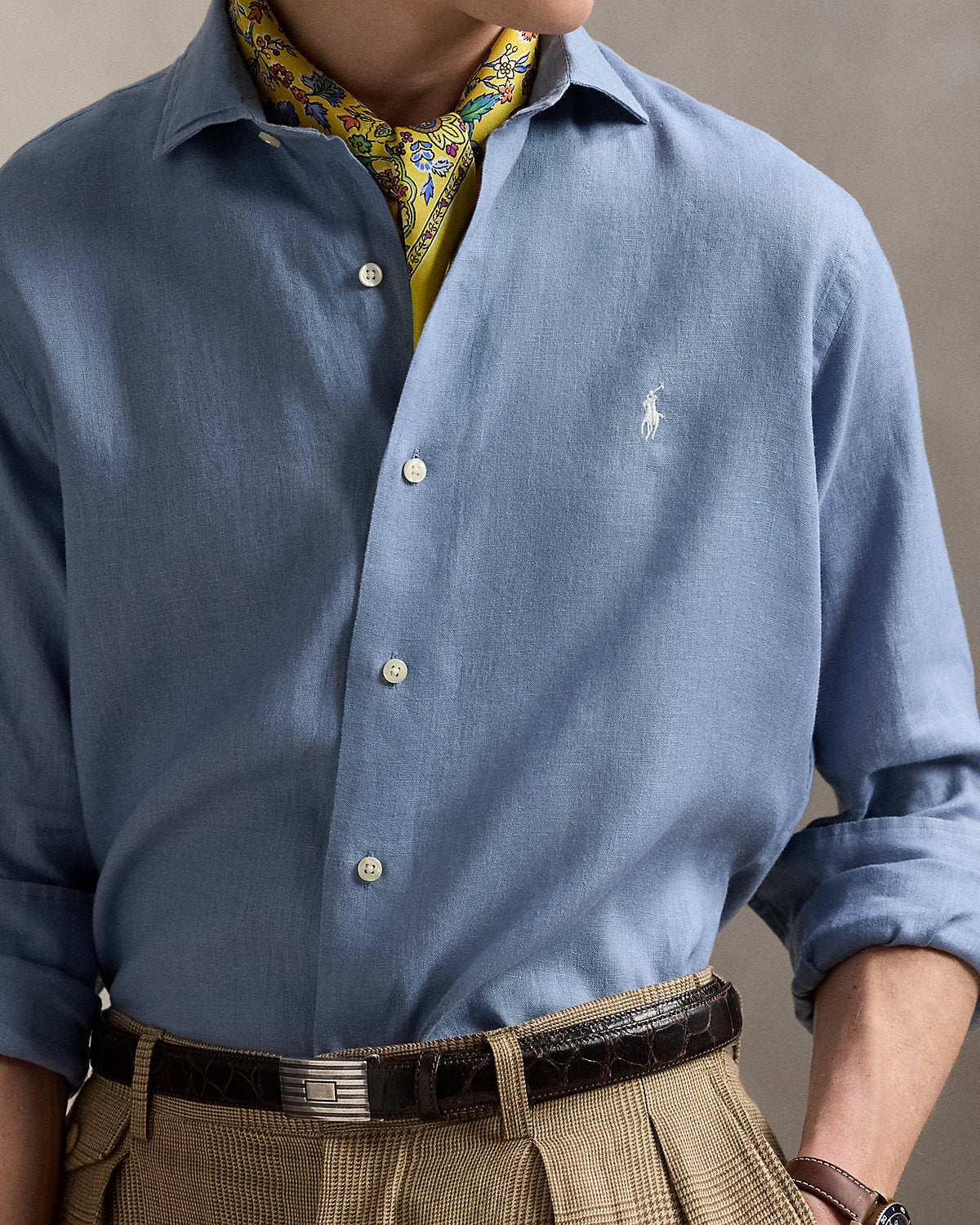 Ralph Lauren Classic Fit Linen Shirt