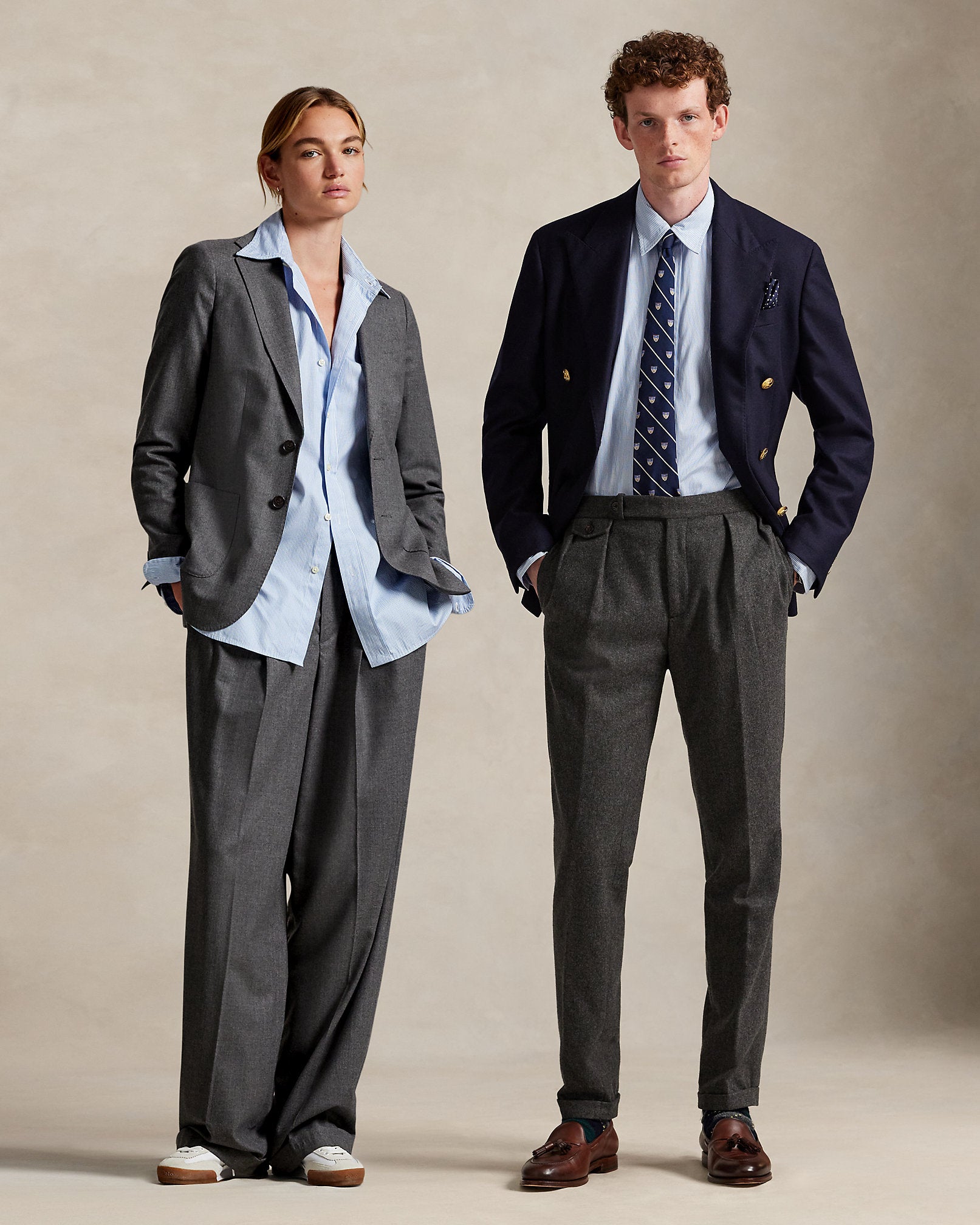 Ralph Lauren Classic Fit Striped Poplin Shirt