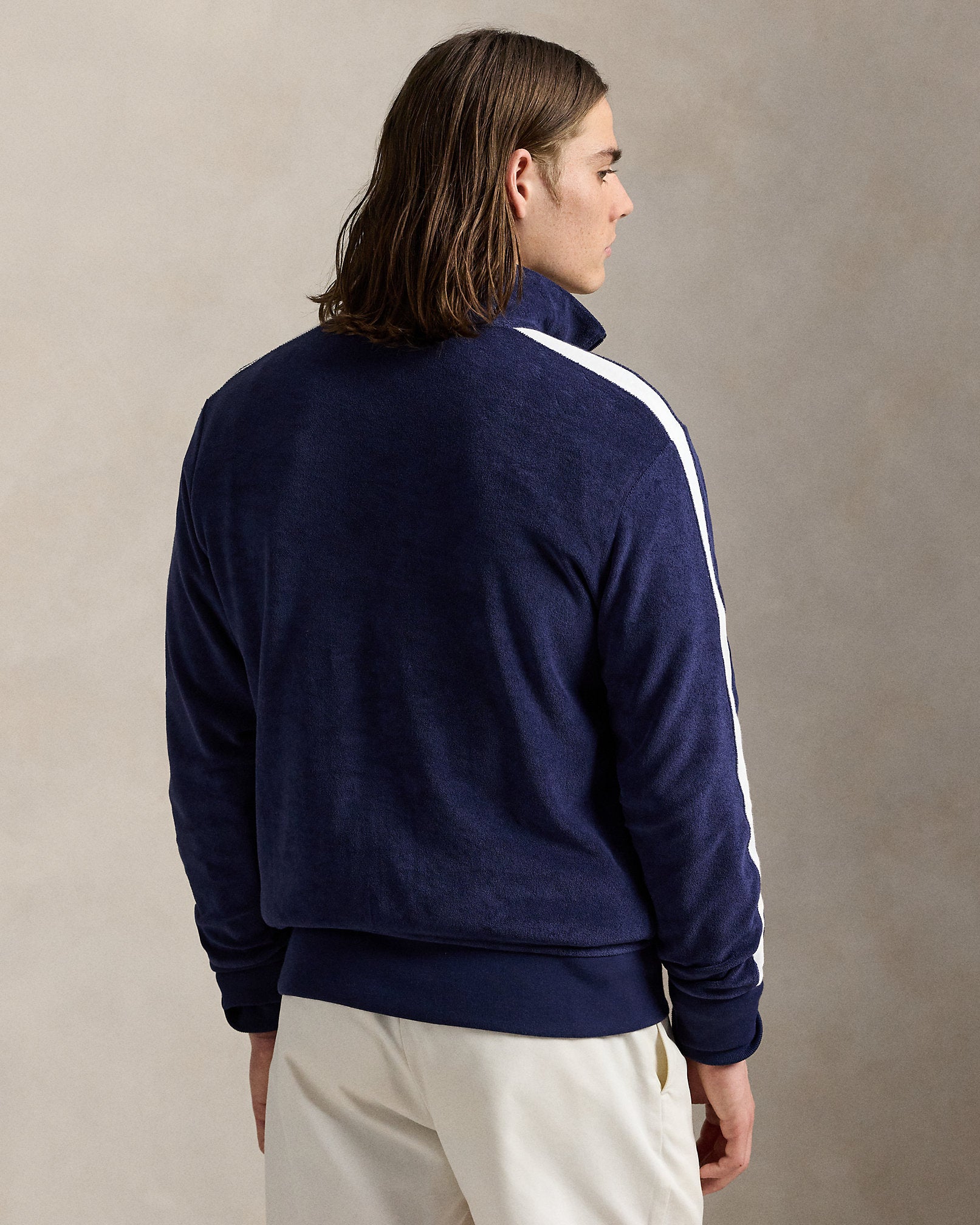 Ralph Lauren Embroidered Terry Track Jacket