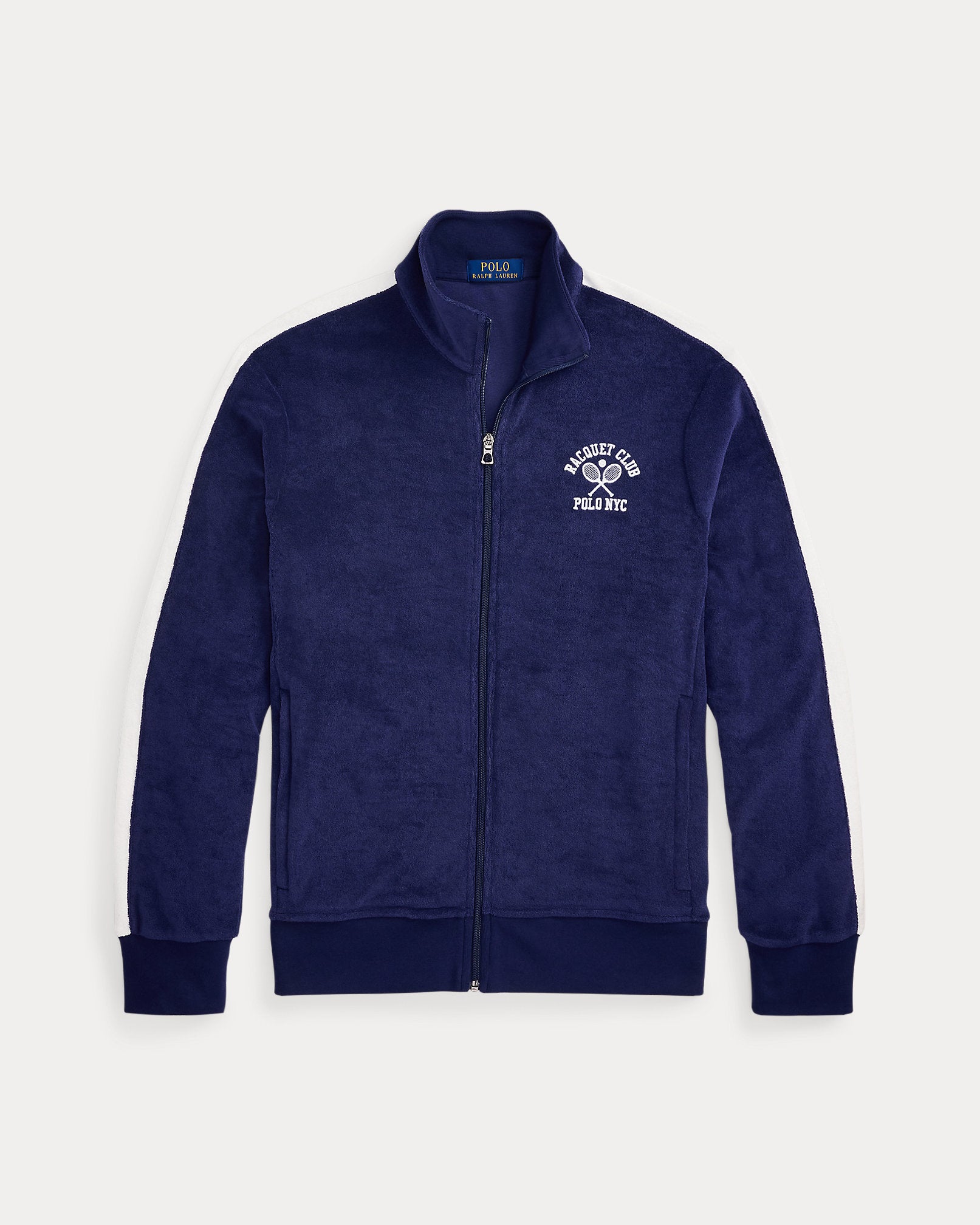 Ralph Lauren Embroidered Terry Track Jacket
