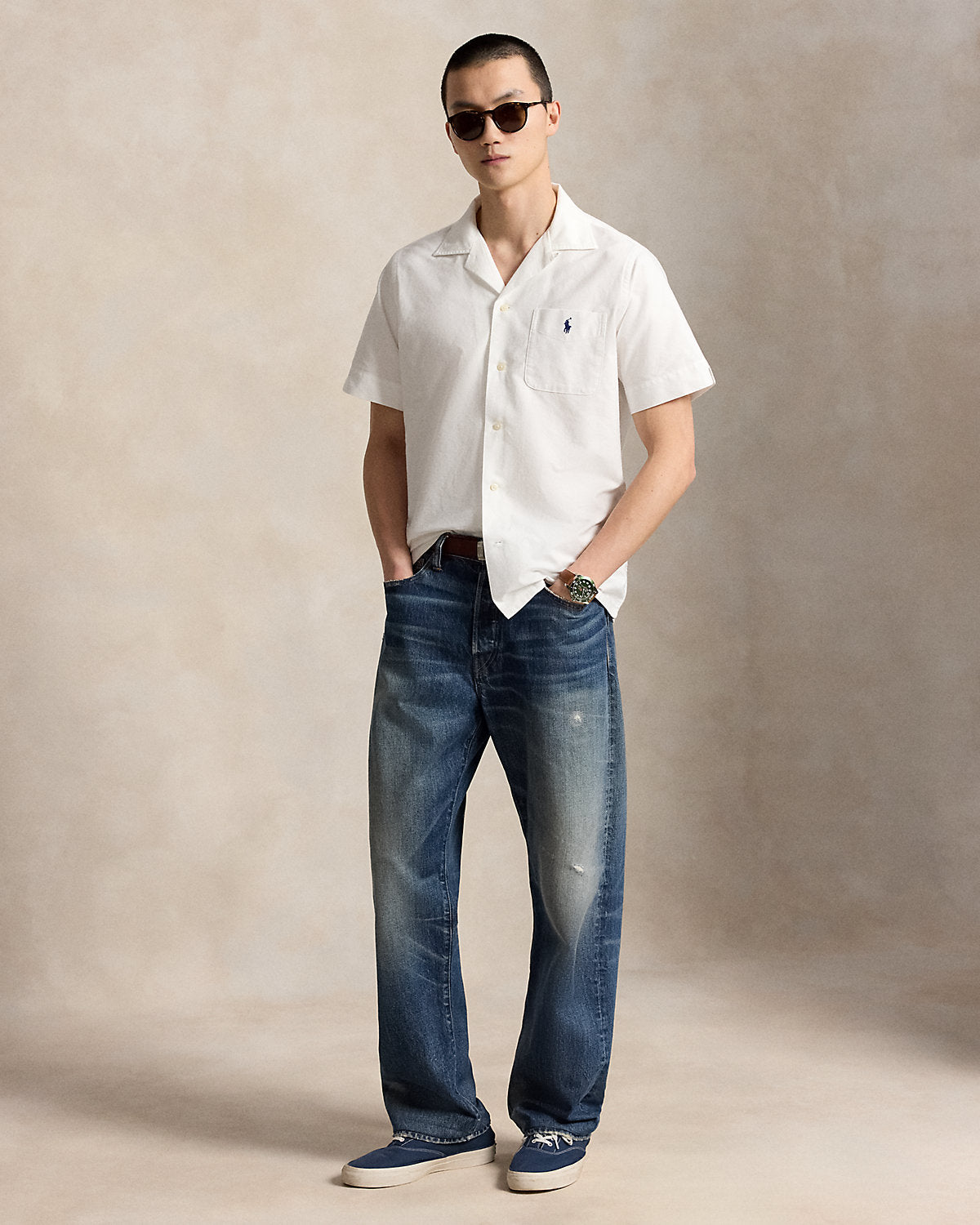 Ralph Lauren Classic Fit Oxford Camp Shirt