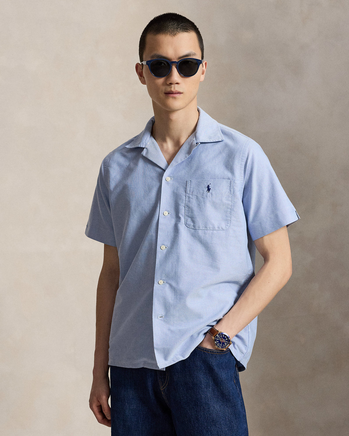 Ralph Lauren Classic Fit Oxford Camp Shirt