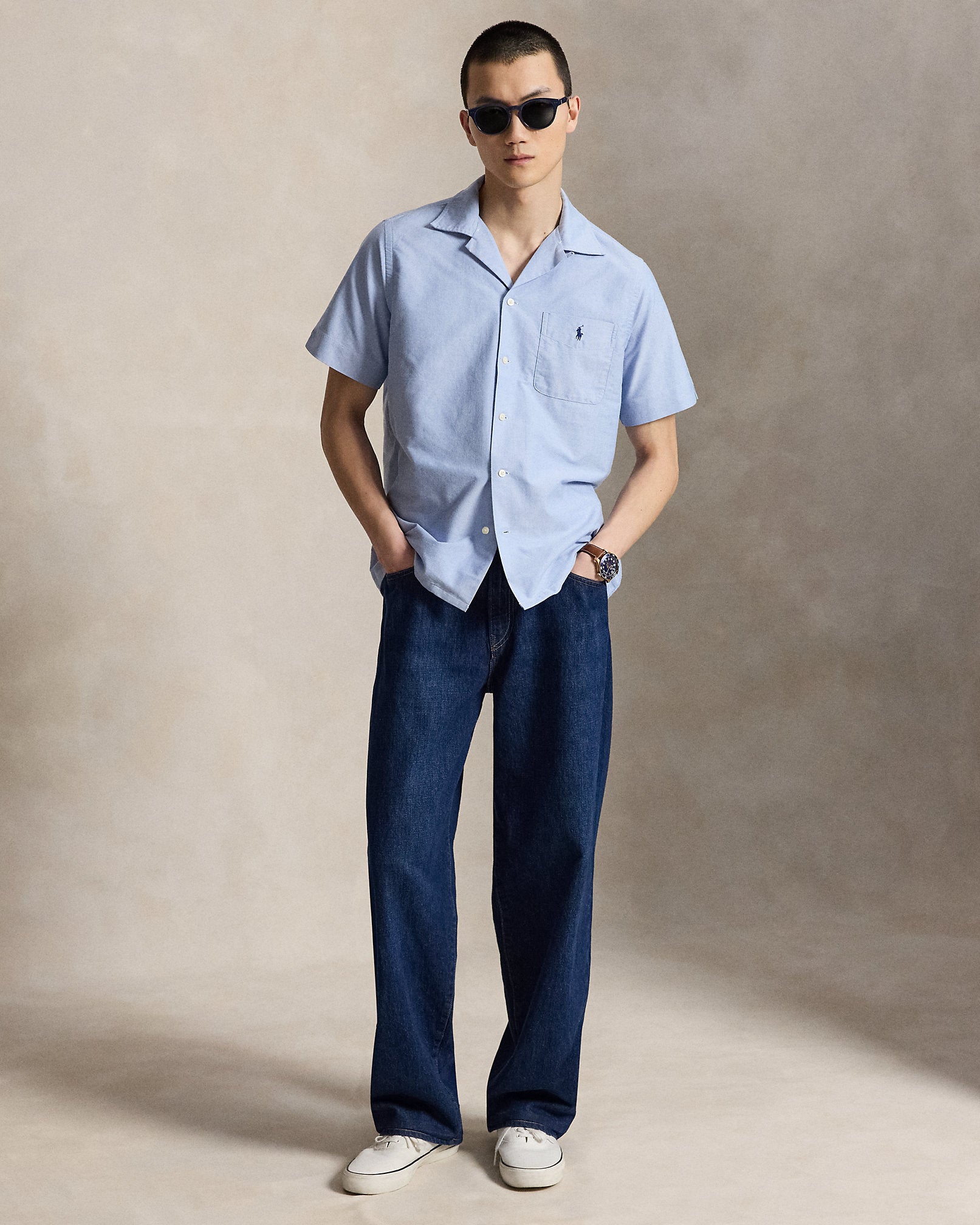 Ralph Lauren Classic Fit Oxford Camp Shirt