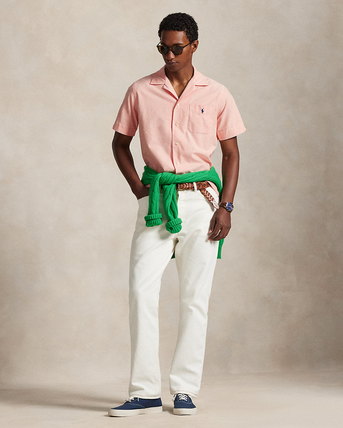 Ralph Lauren Classic Fit Oxford Camp Shirt