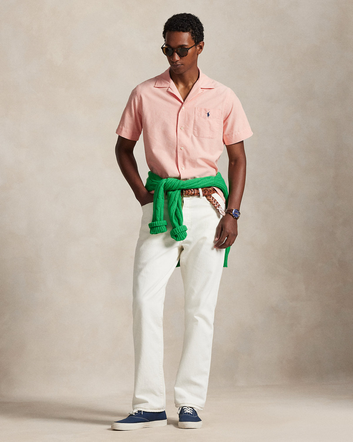 Ralph Lauren Classic Fit Oxford Camp Shirt