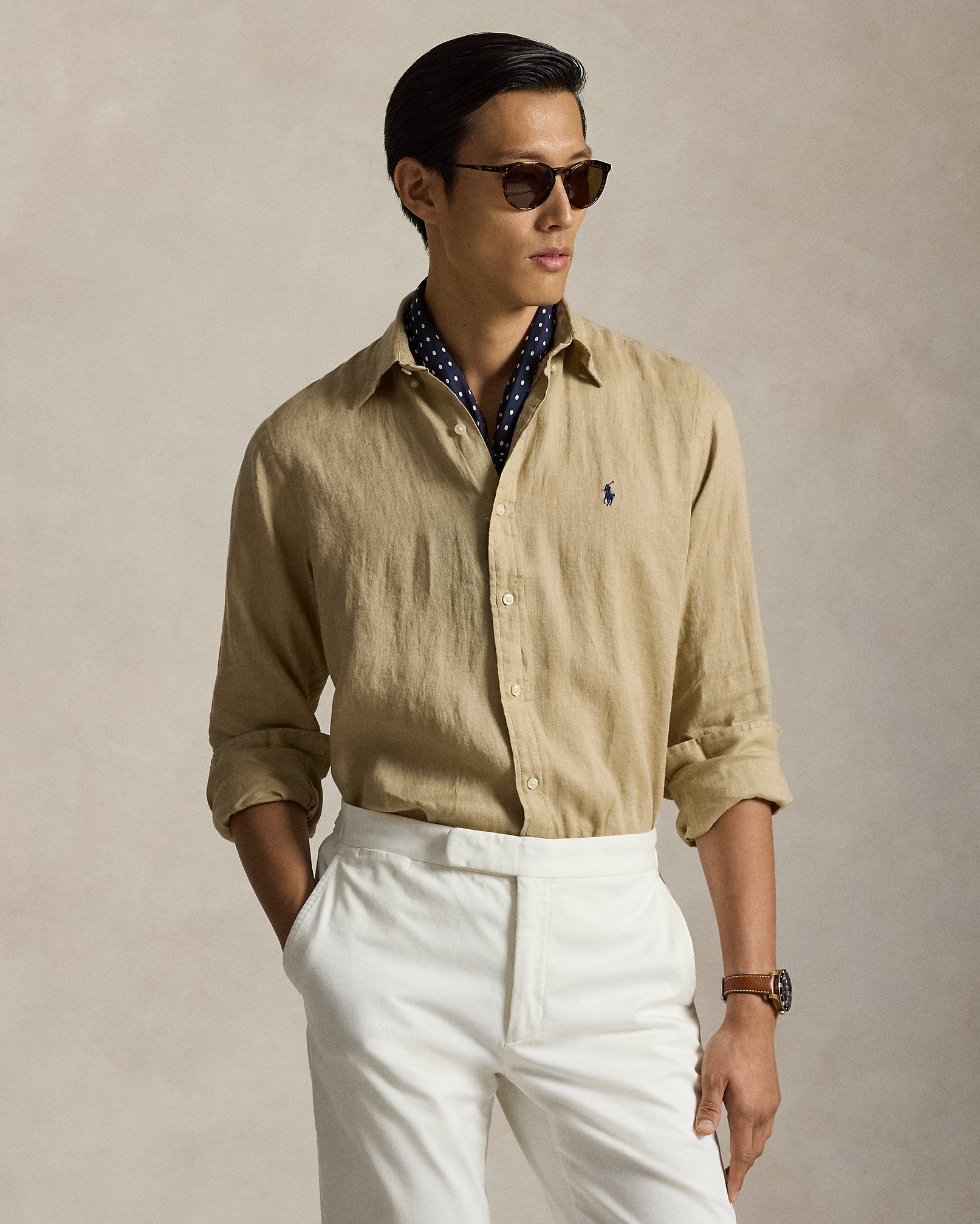 Ralph Lauren Classic Fit Linen Shirt