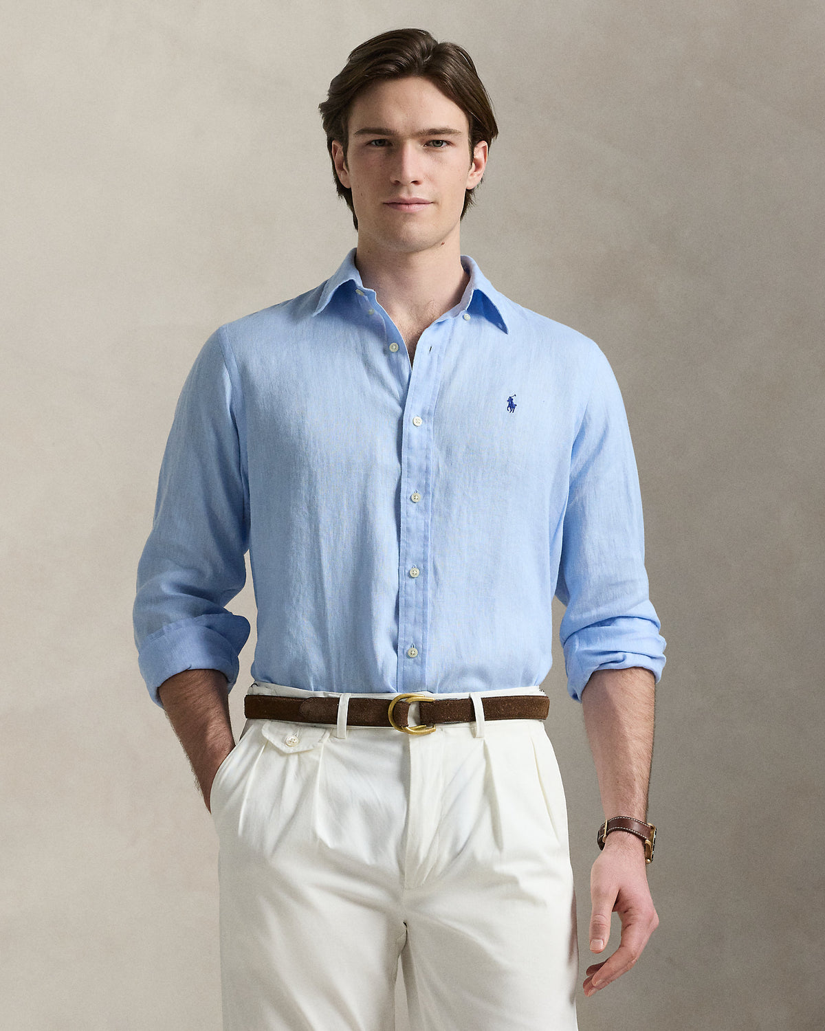 Ralph Lauren Classic Fit Linen Shirt