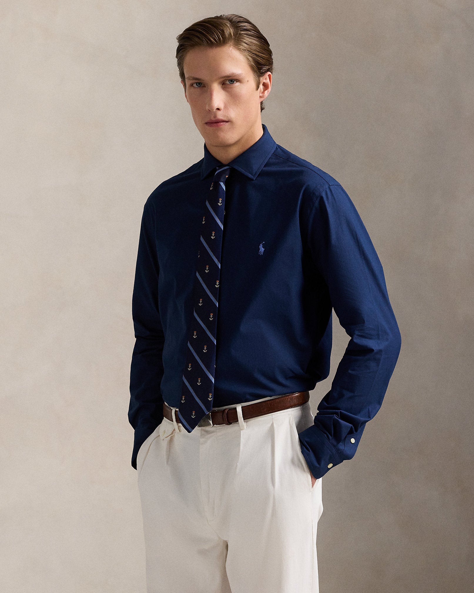 Ralph Lauren Classic Fit Stretch Poplin Shirt