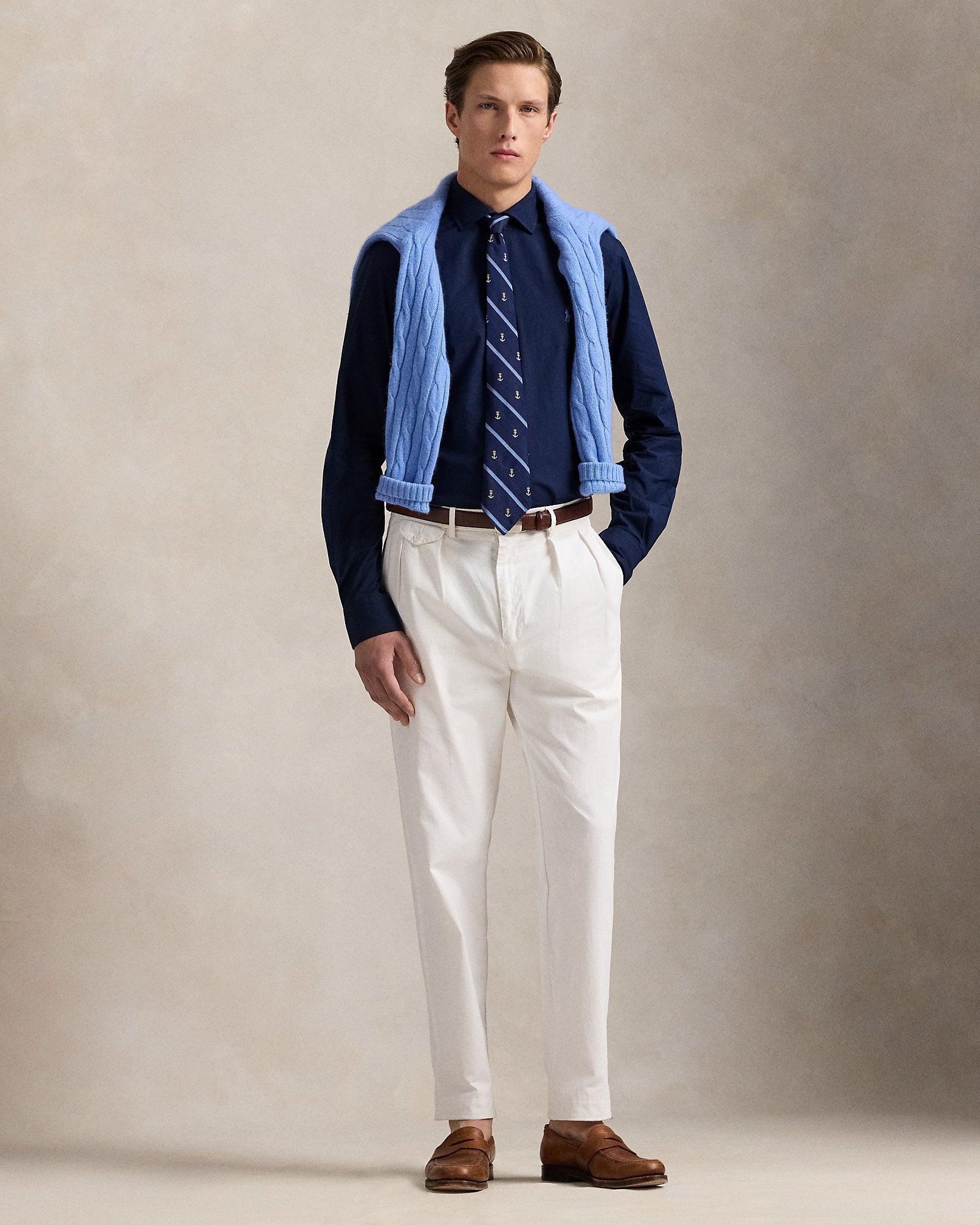 Ralph Lauren Classic Fit Stretch Poplin Shirt
