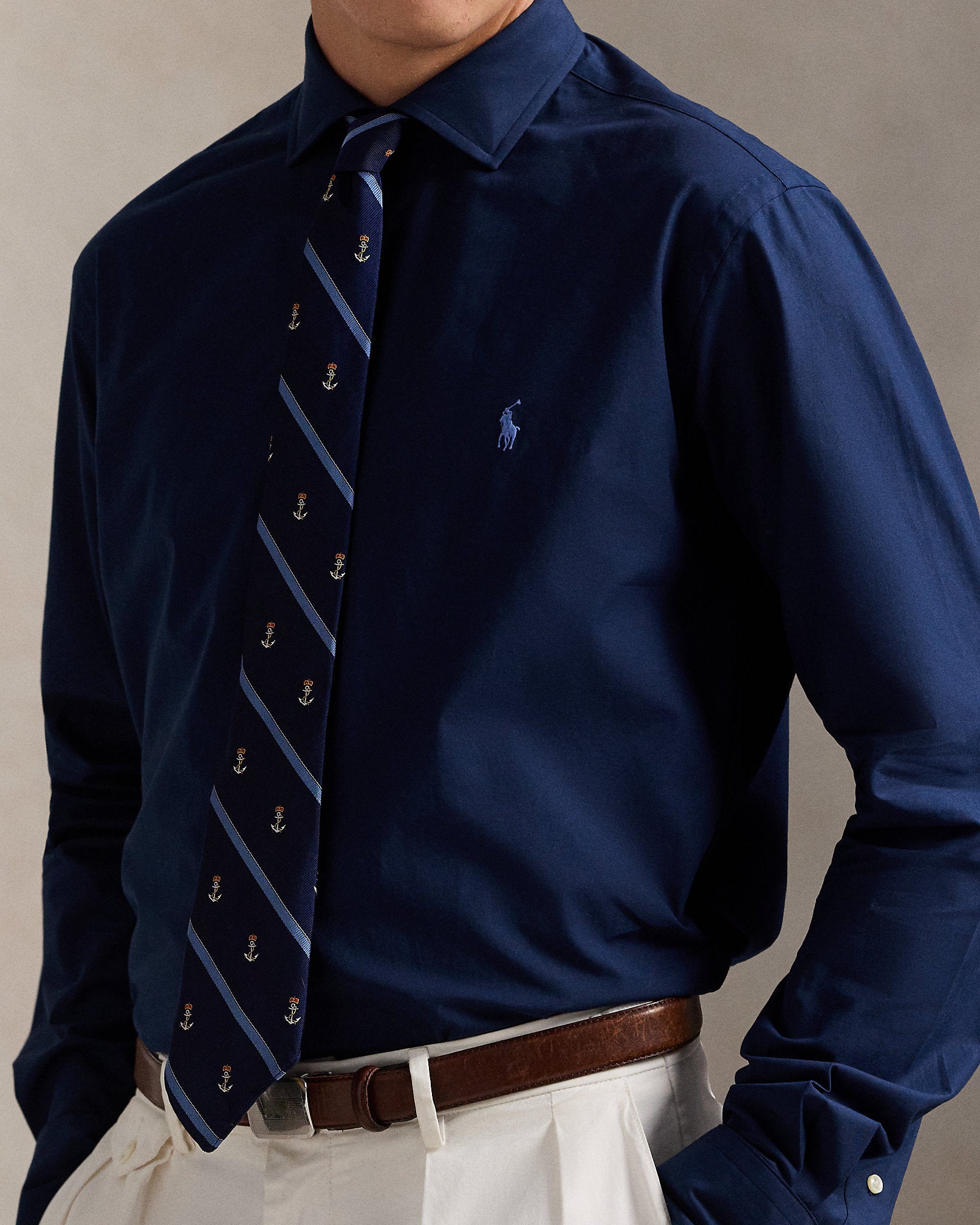 Ralph Lauren Classic Fit Stretch Poplin Shirt