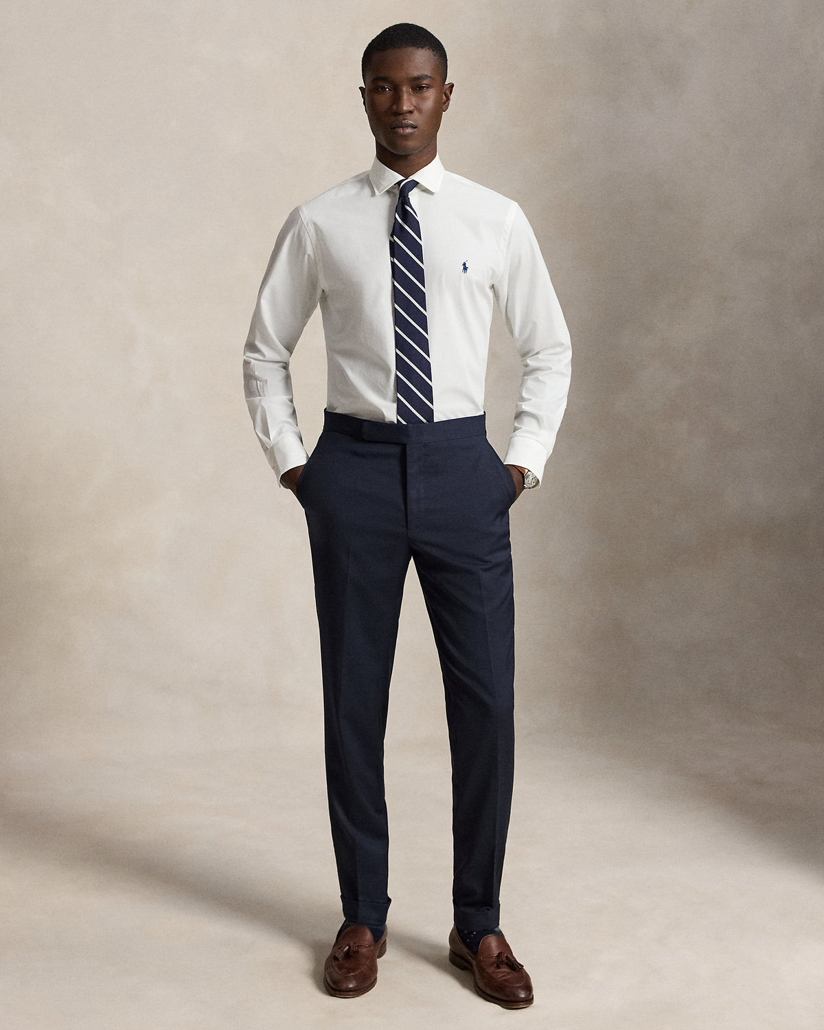 Ralph Lauren Classic Fit Stretch Poplin Shirt